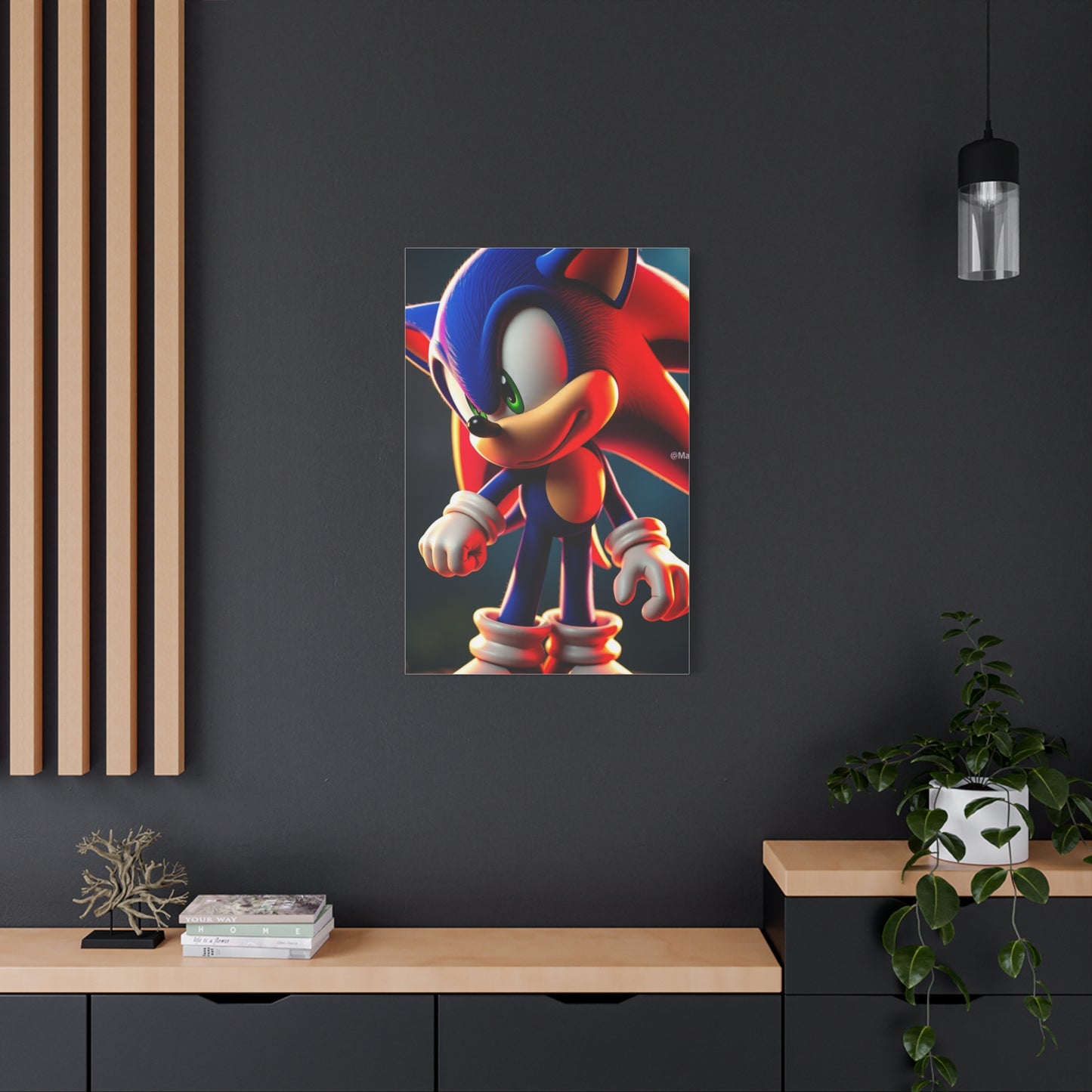 Collection Sonic the Hedgehog Art Art Wall Art & Canvas Print