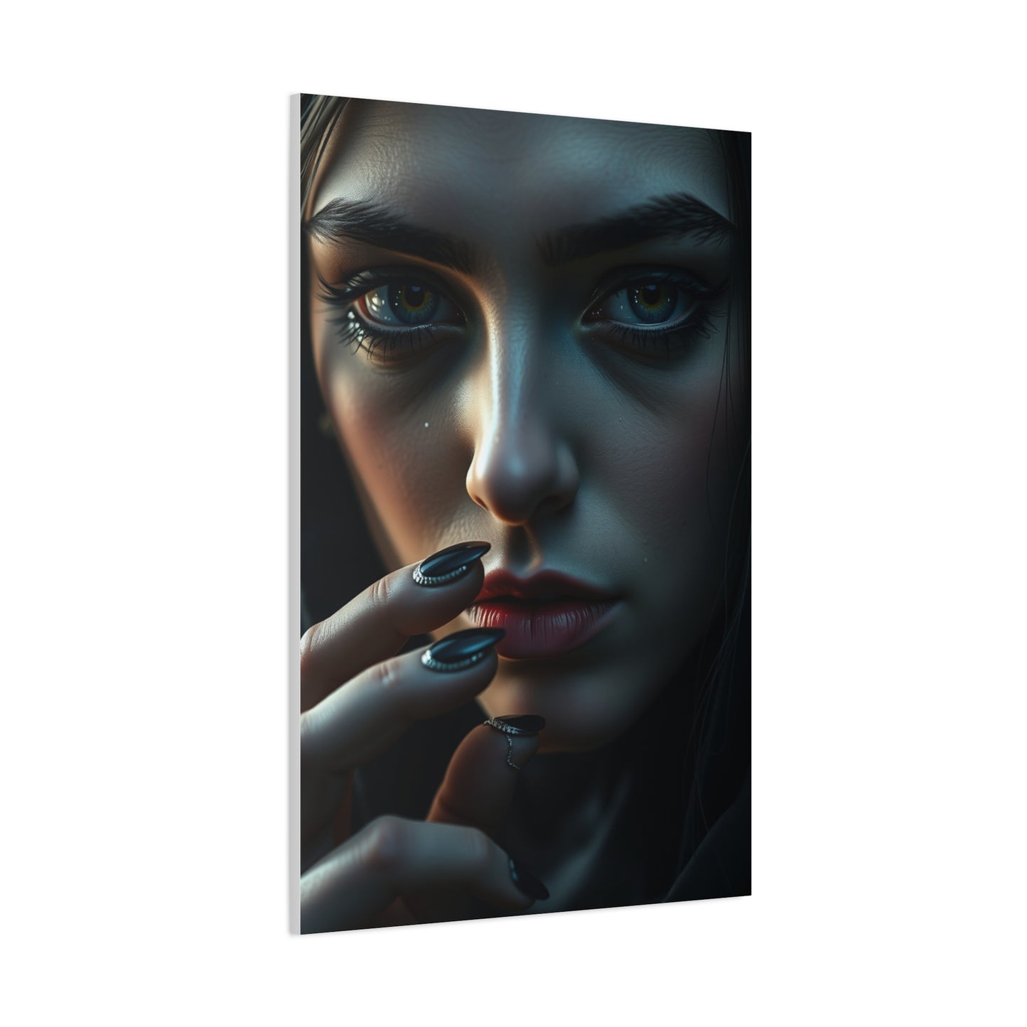 Ebon Veil Canvas Wall Art & Canvas Print