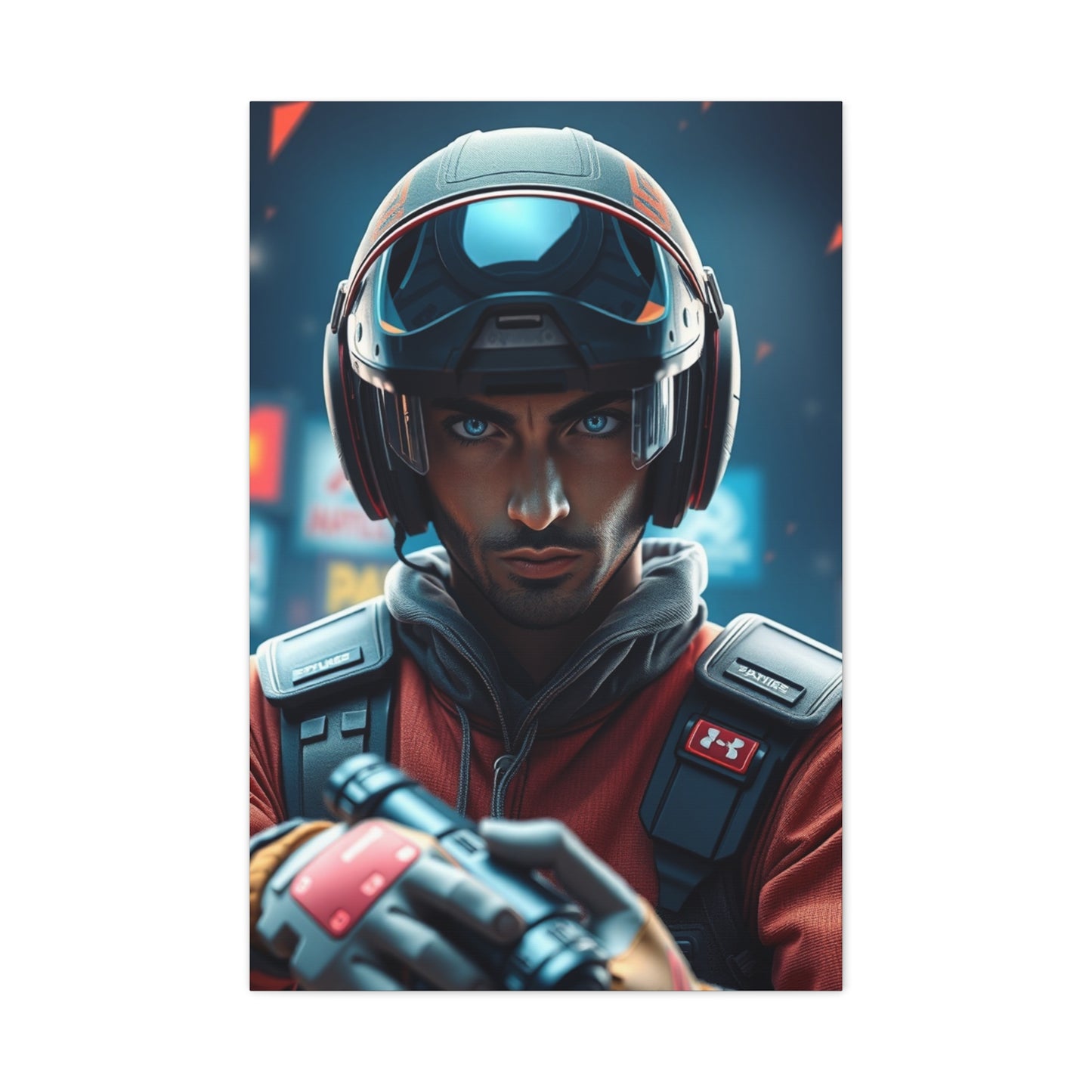 Luminous Pixel Masterpiece