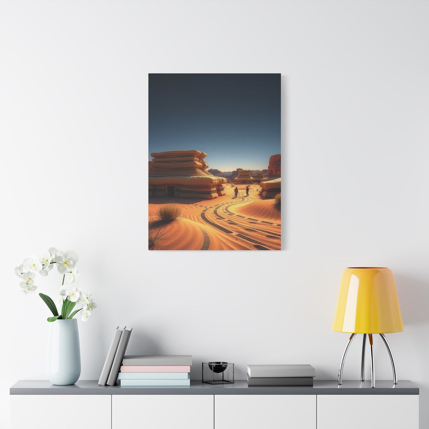 Vast Expanse Portrait Wall Art & Canvas Print