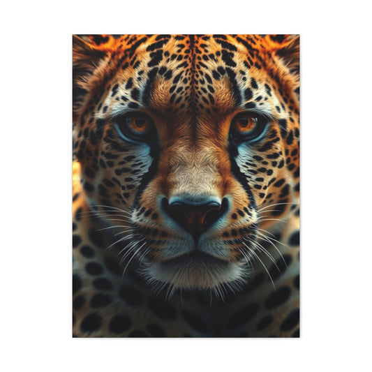Majestic Feline Portrait Wall Art & Canvas Print