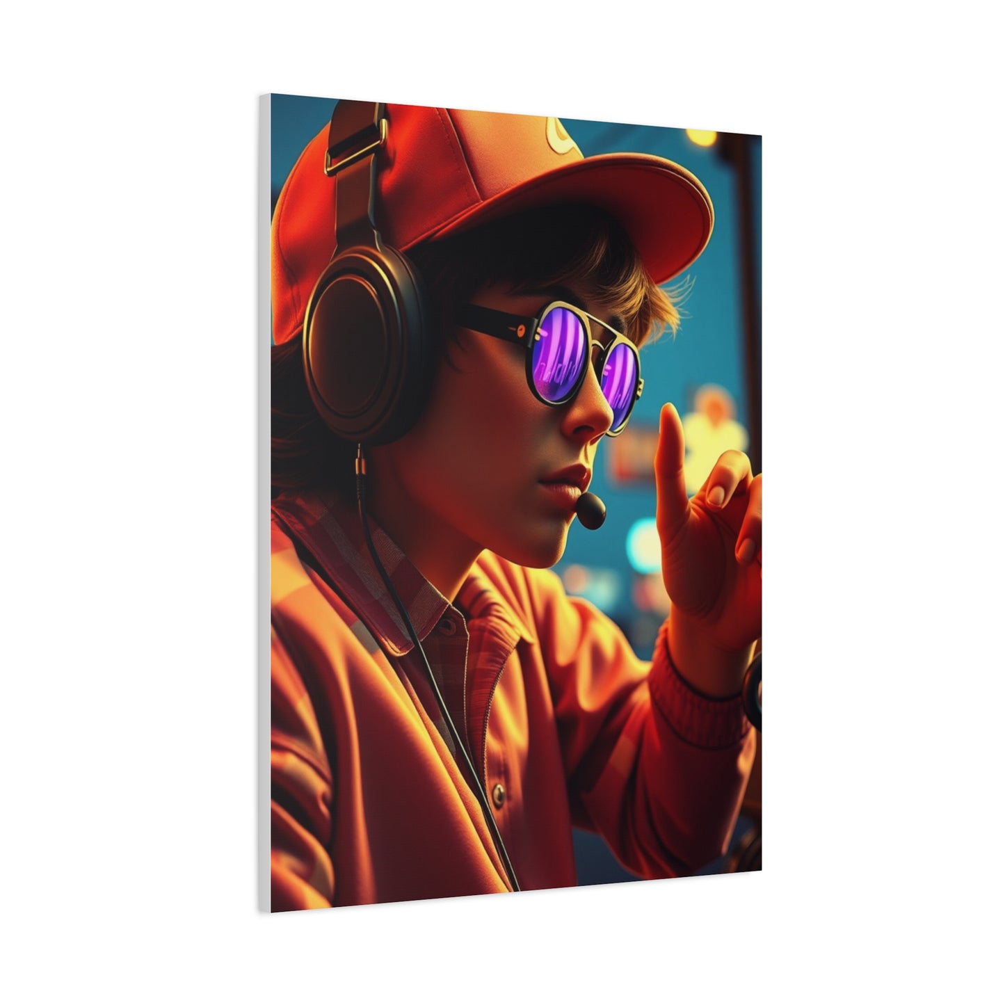 80’s Nostalgia Art Artisan Canvas Wall Art & Canvas Print