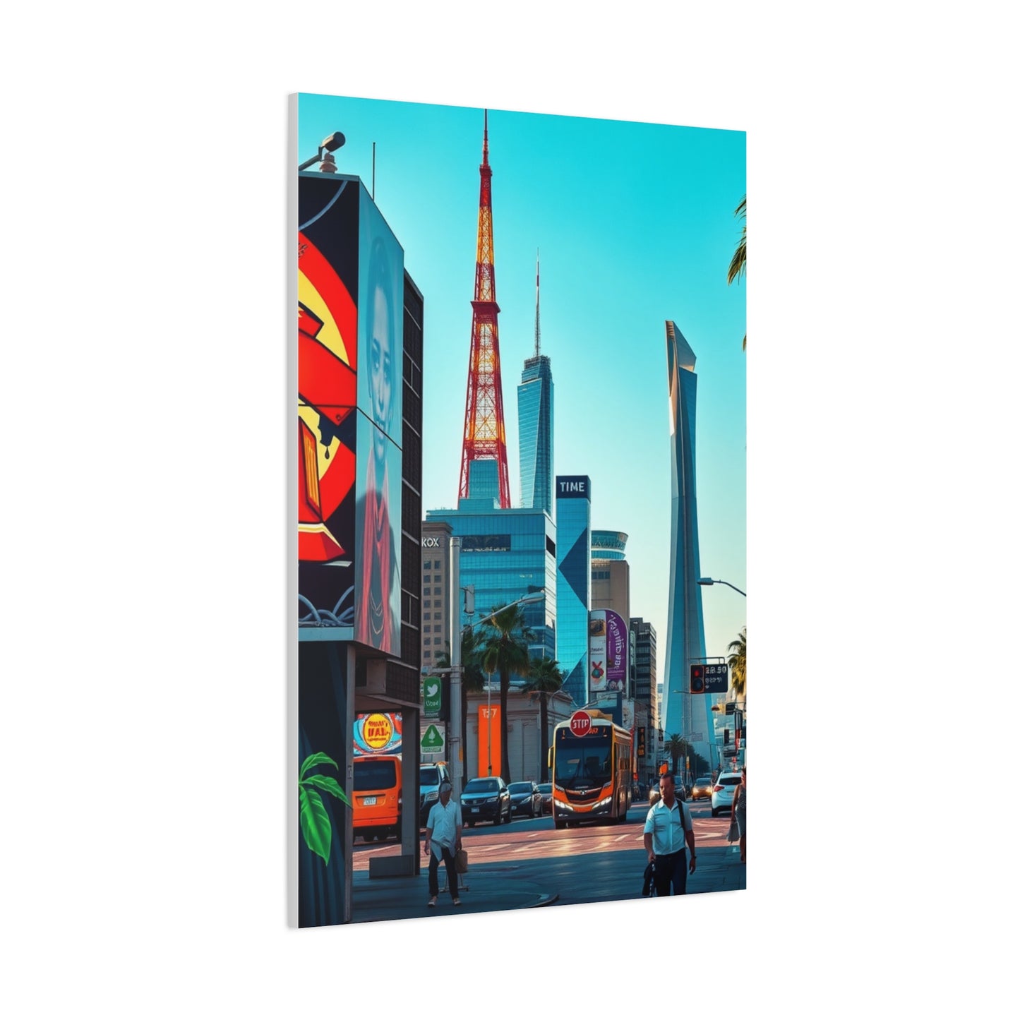 Supreme Los Angeles Art Collection Wall Art & Canvas Print