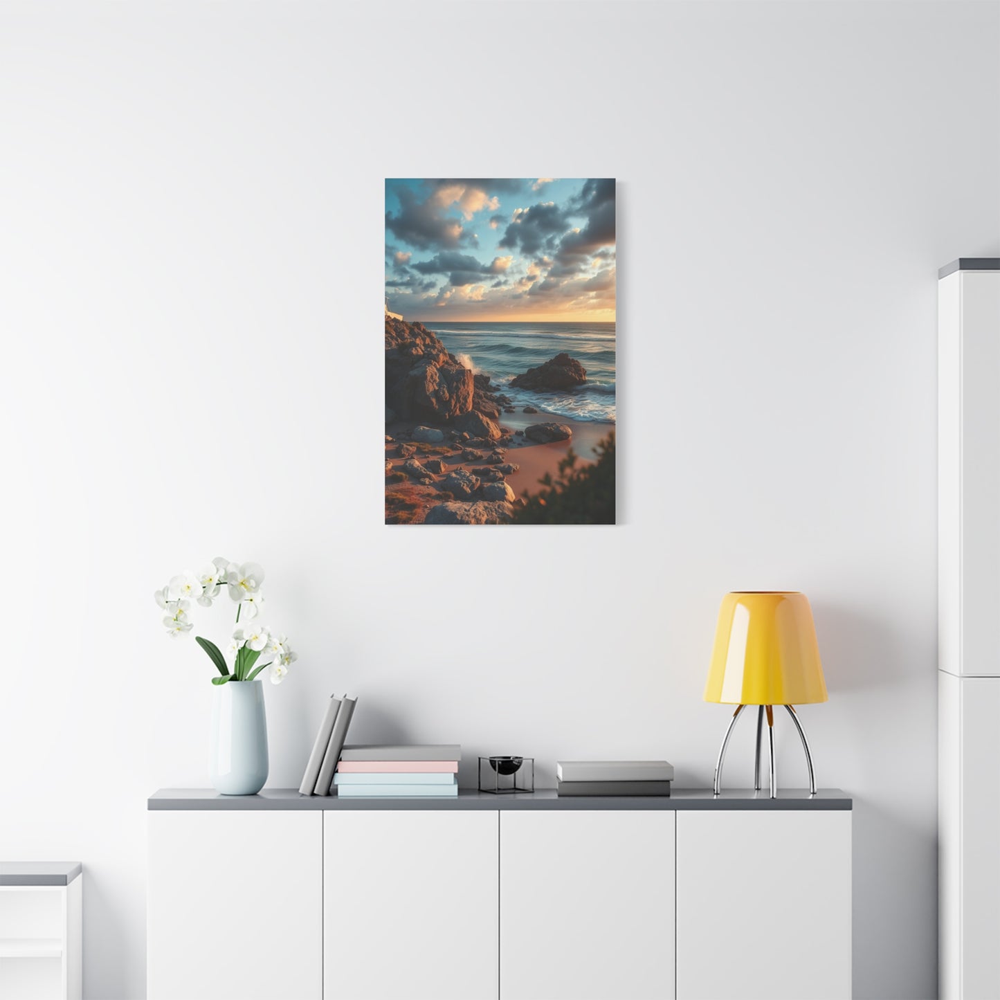 Celestial Maritime Harmony Wall Art & Canvas Print