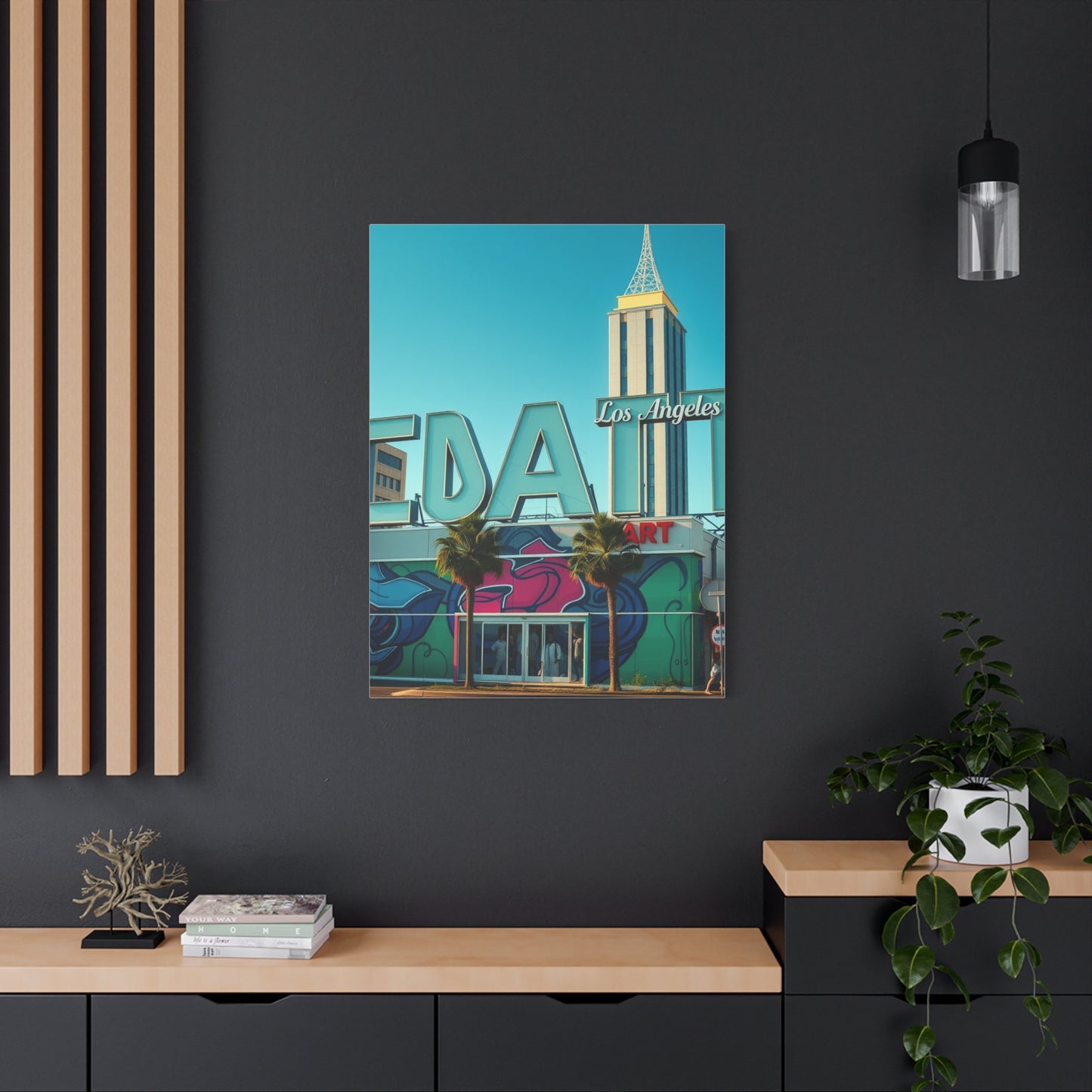 Vision Los Angeles Art Art Wall Art & Canvas Print