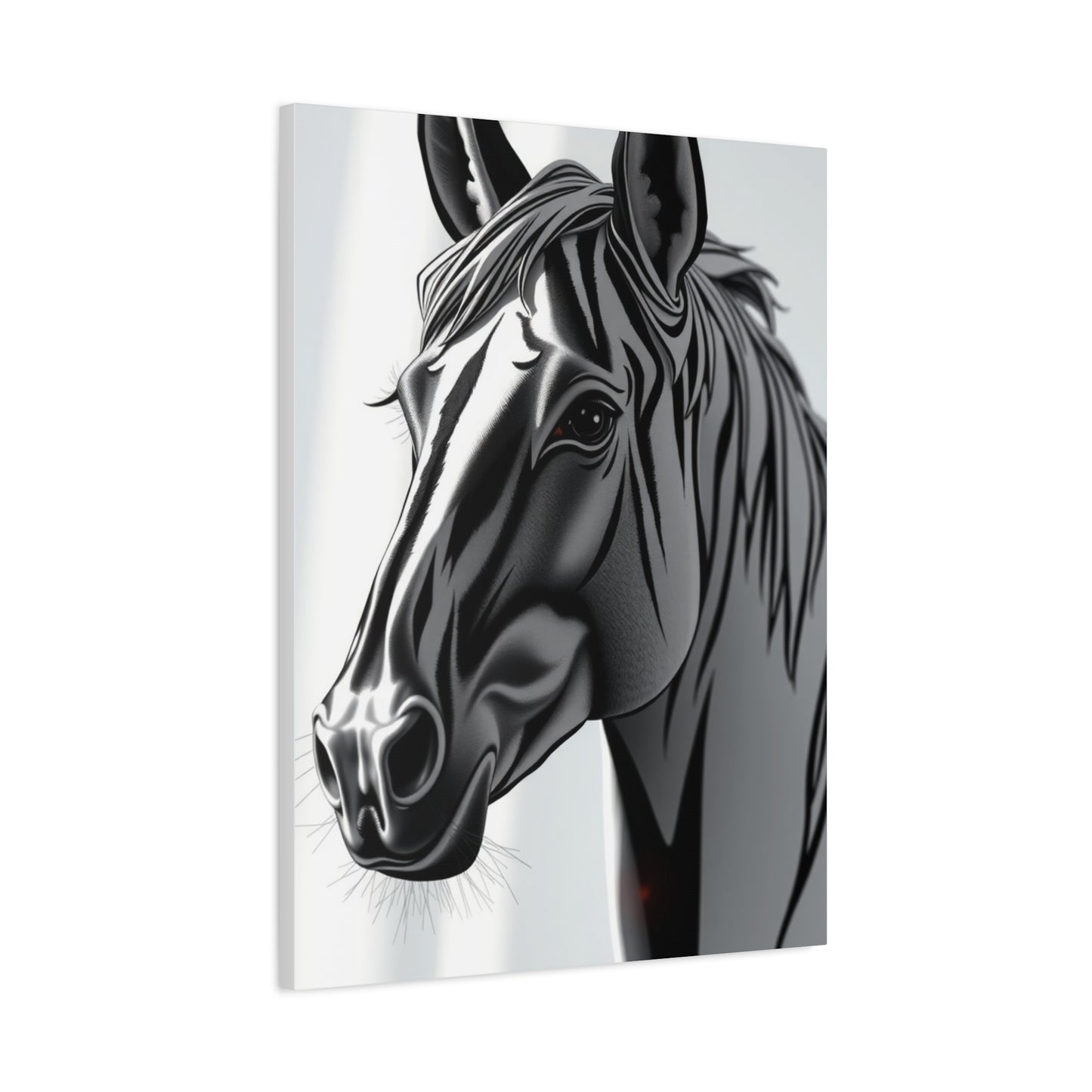 Vision Black and White Illustrations Art Art Wall Art & Canvas Print