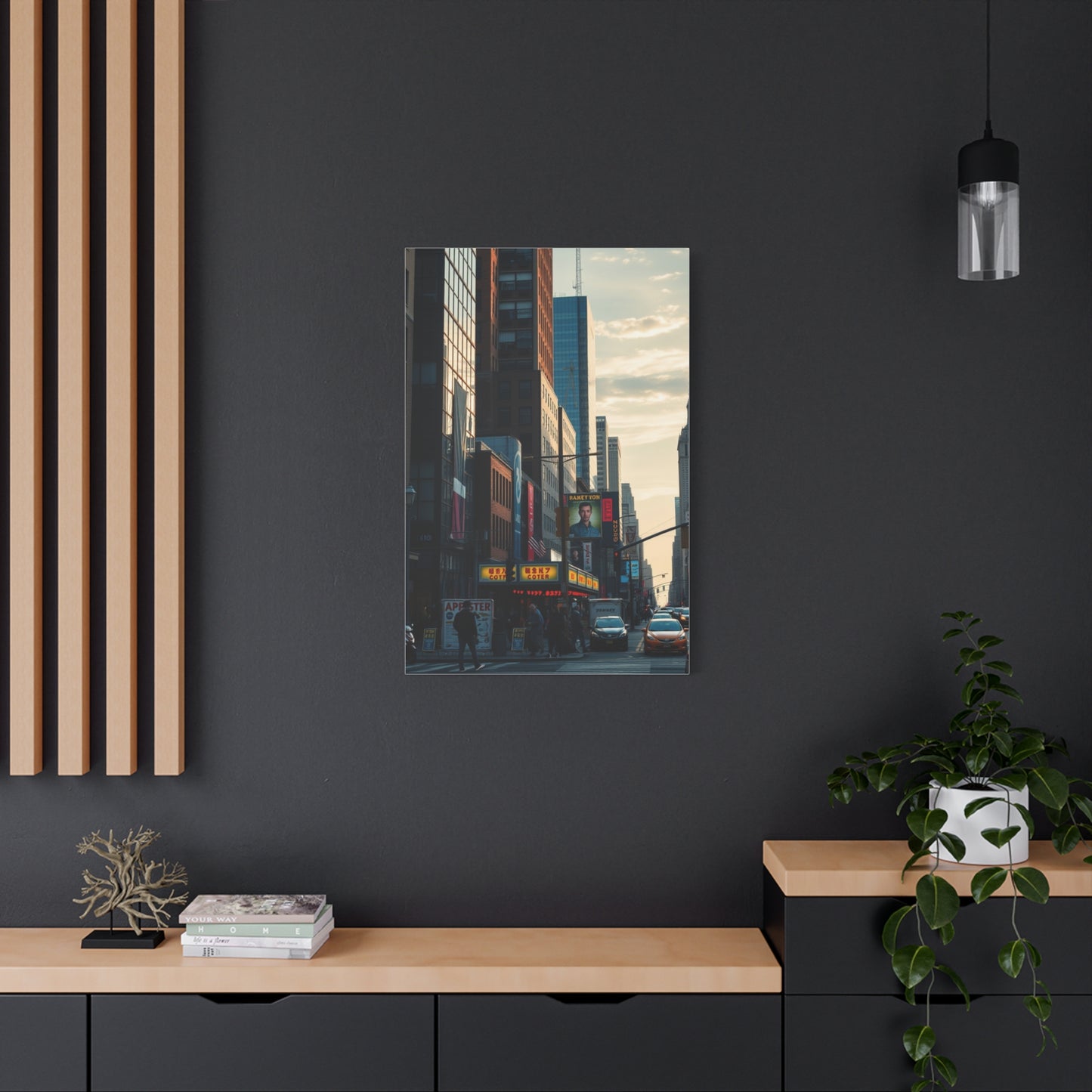 Times Square Luminosity Wall Art & Canvas Print