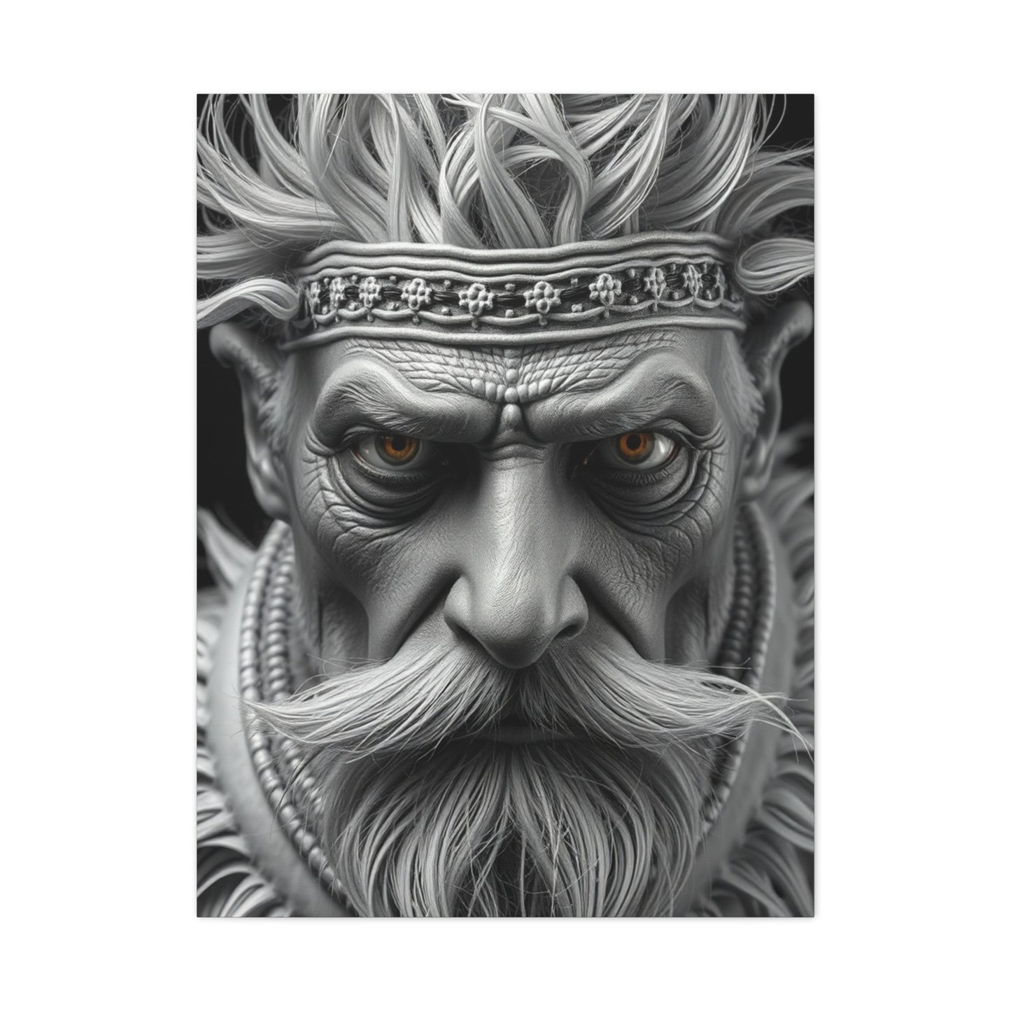 Opulent Contrast Canvas Wall Art & Canvas Print