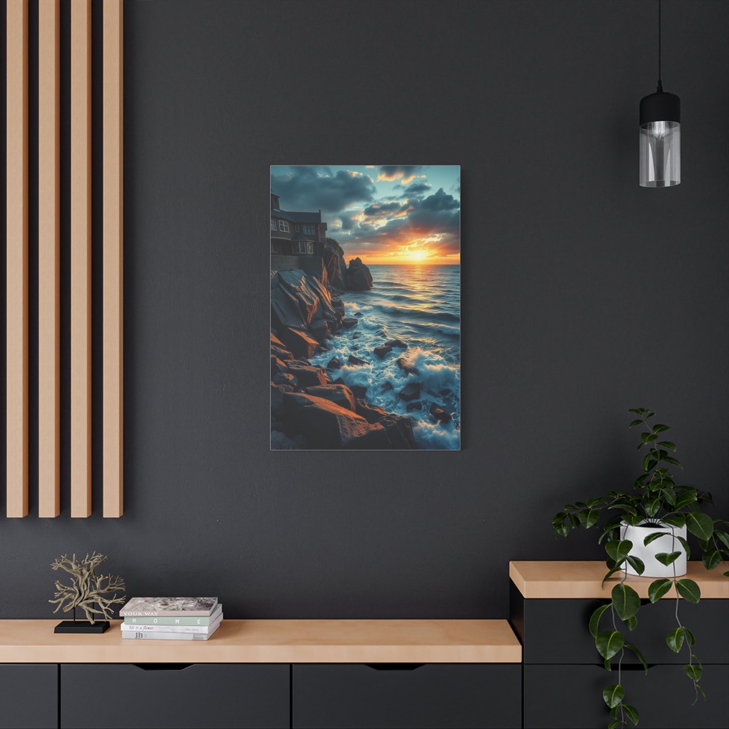 Grand Seaside Reverie Wall Art & Canvas Print