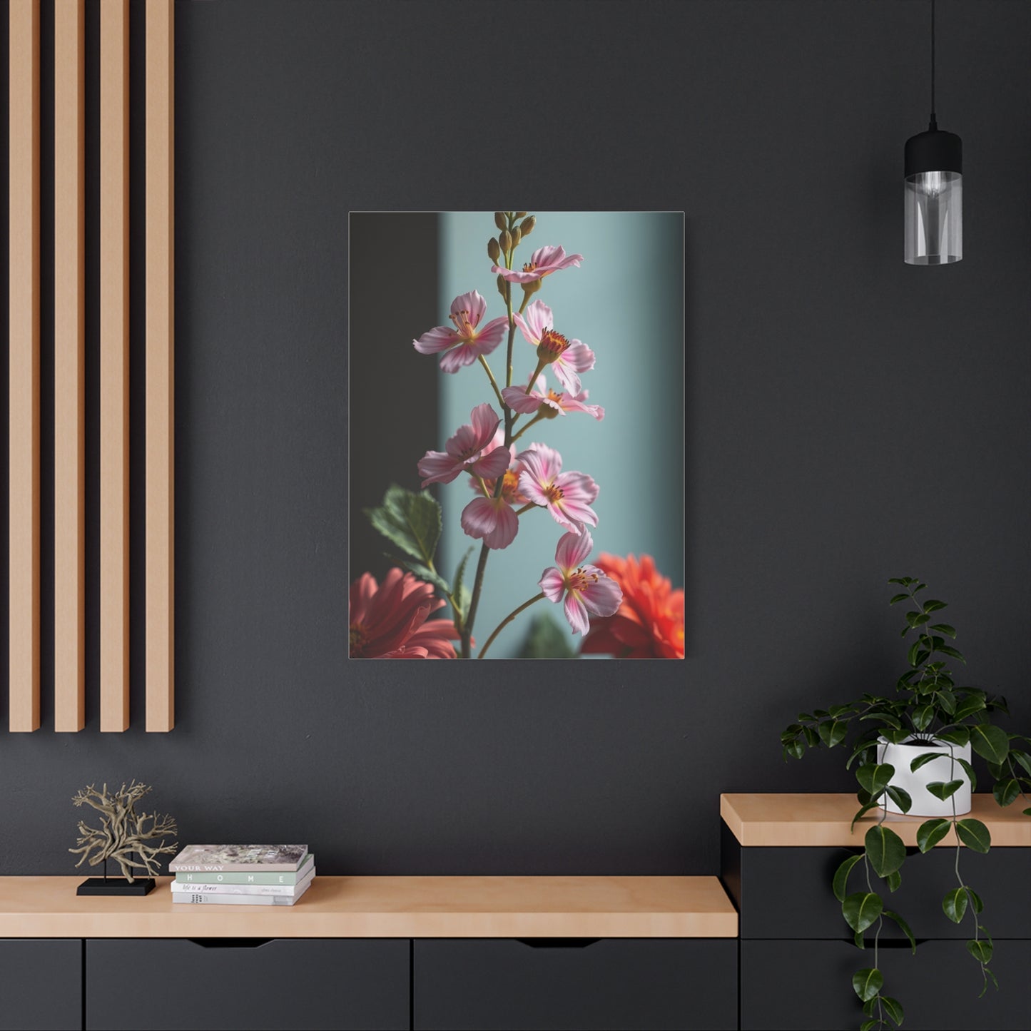 Verdant Elegance Canvas Wall Art & Canvas Print