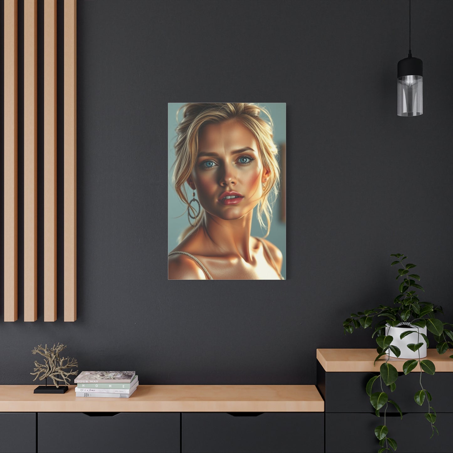 Timeless Moss Elegance Wall Art & Canvas Print