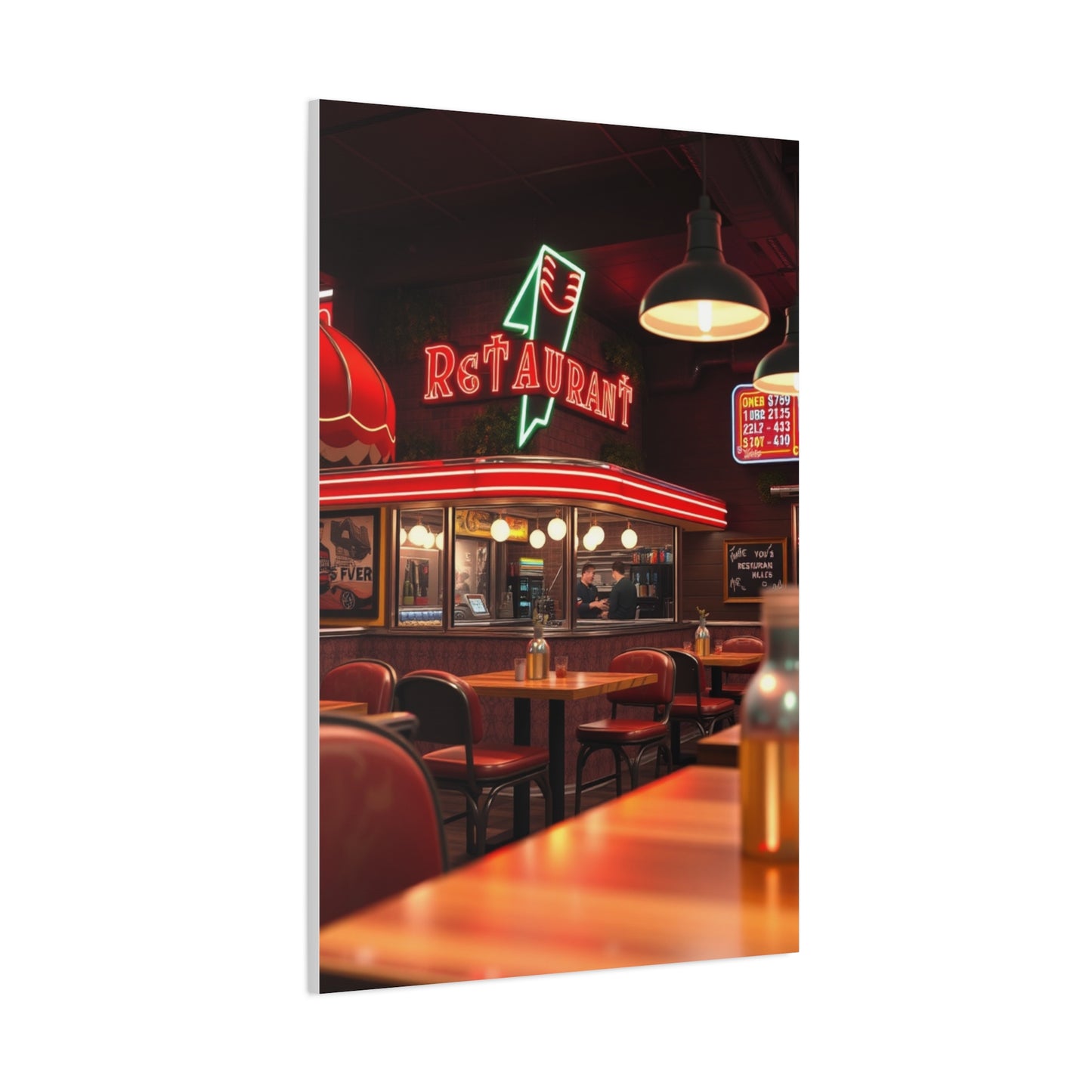 Elite Restaurant & Diner Art Vision Wall Art & Canvas Print