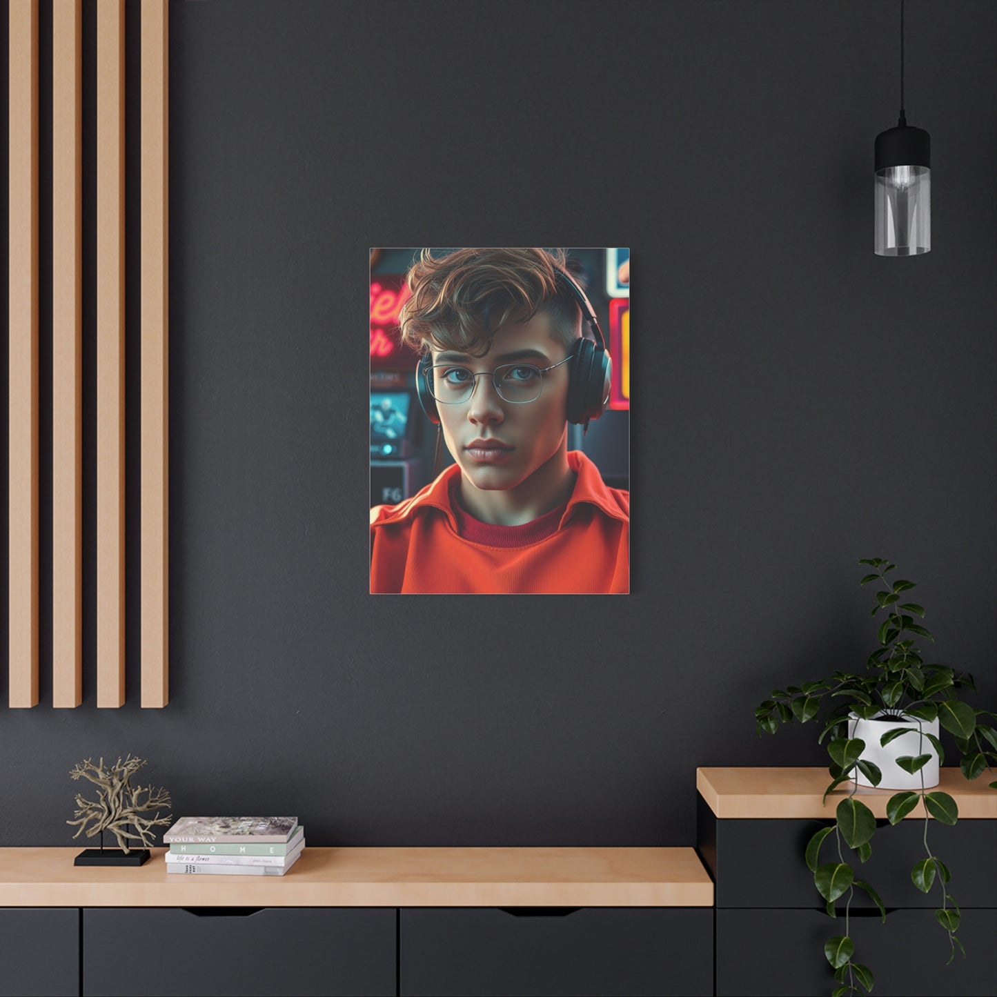 Vision 80’s Nostalgia Art Art Wall Art & Canvas Print