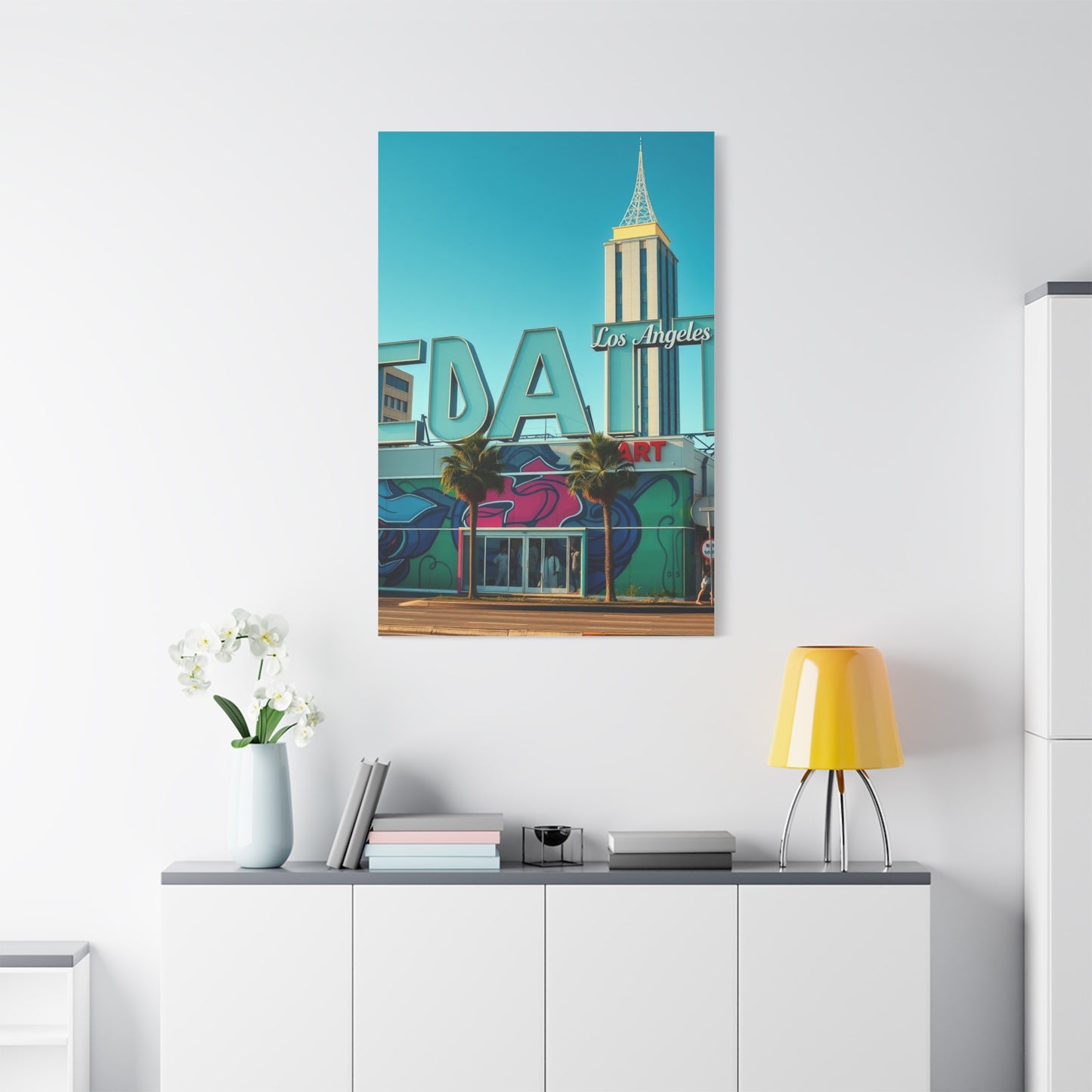 Vision Los Angeles Art Art Wall Art & Canvas Print
