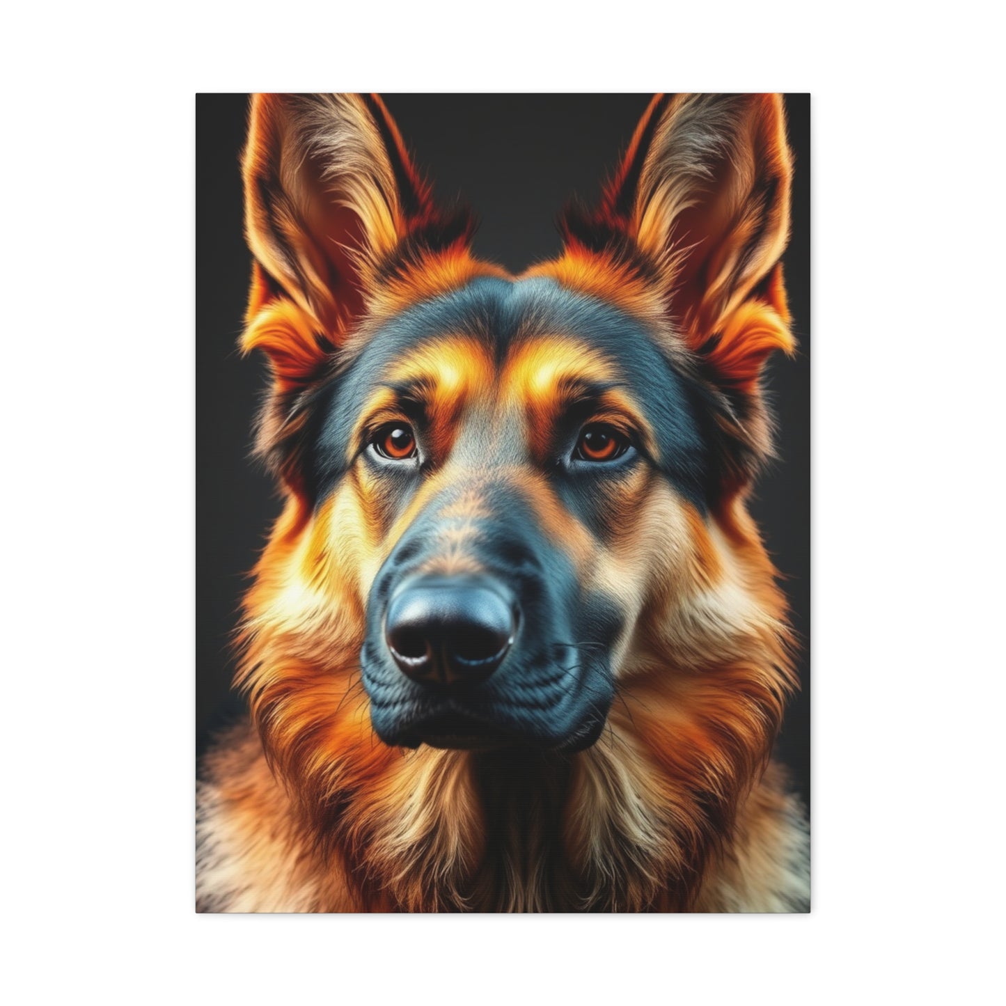 German Shepherd Art Supreme Gallery Wall Art & Canvas Print