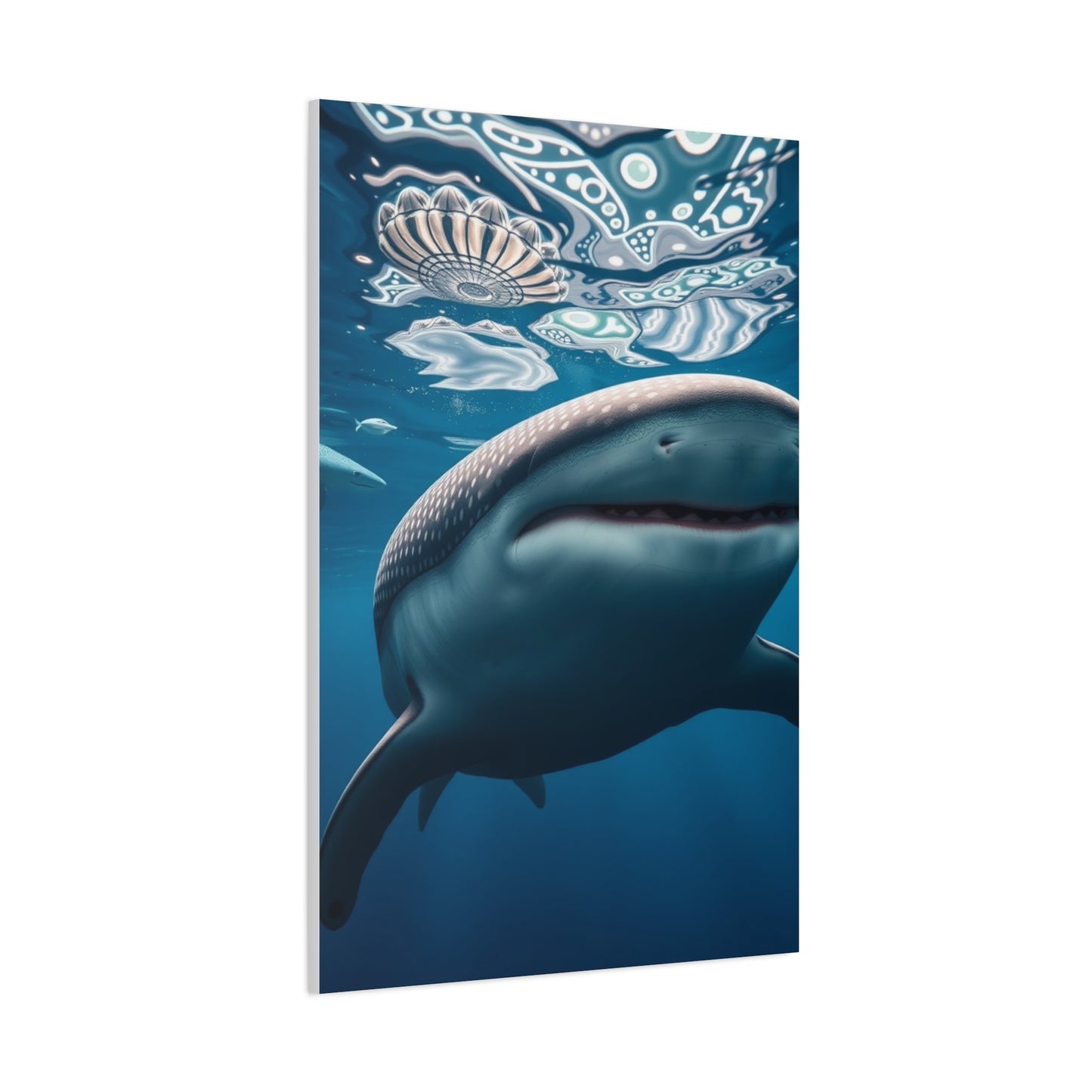 Masterpiece Whale Shark Art Vision Wall Art & Canvas Print
