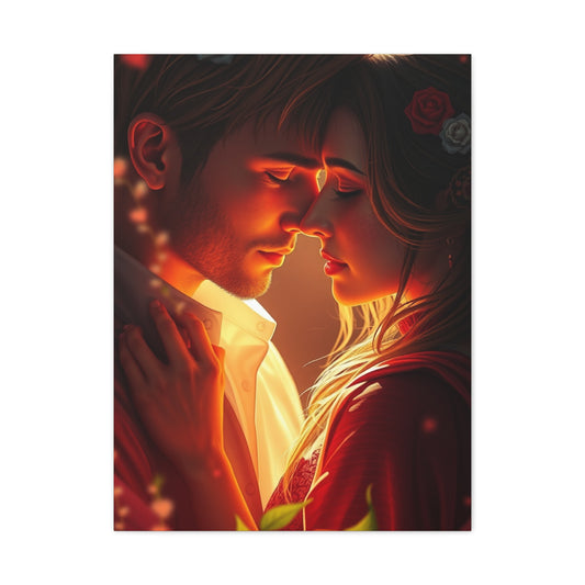 Radiant Love Art Wall Art & Canvas Print