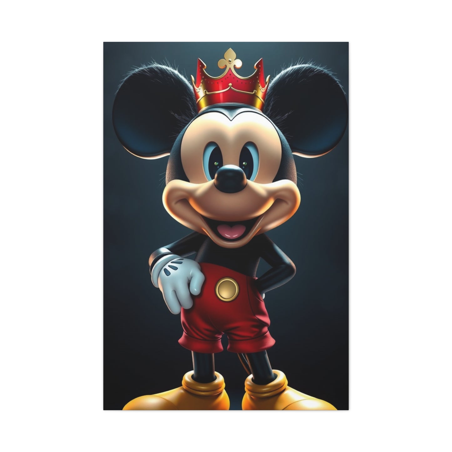 Sovereign Mouse Portrait Wall Art & Canvas Print