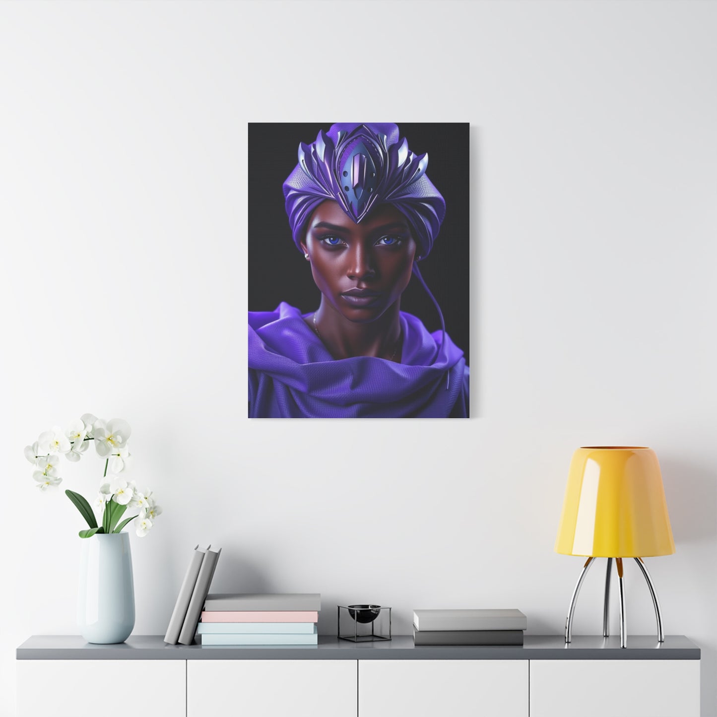 Sumptuous Purple Elysium Wall Art & Canvas Print