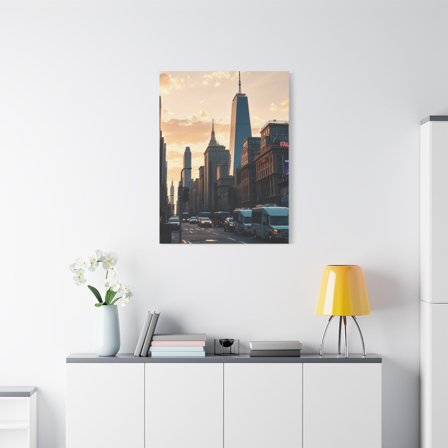Empire Skyline Elegance Wall Art & Canvas Print