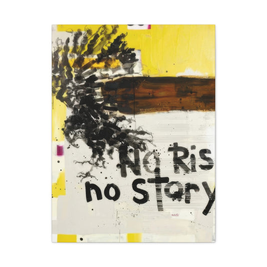 Kent Youngstrom No Risk No Story Yellow Wall Art & Canvas Prints