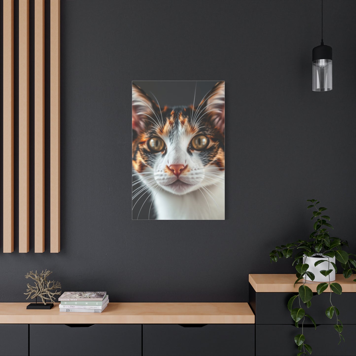 Calico Cat Art Luxury Canvas Wall Art & Canvas Print