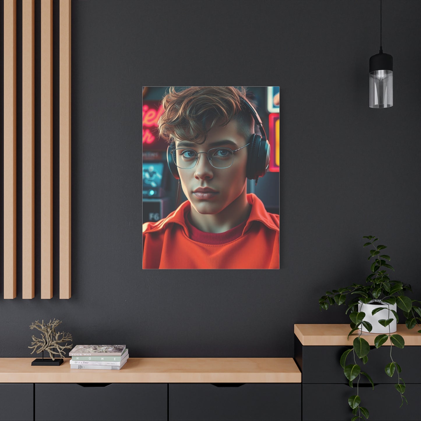 Vision 80’s Nostalgia Art Art Wall Art & Canvas Print