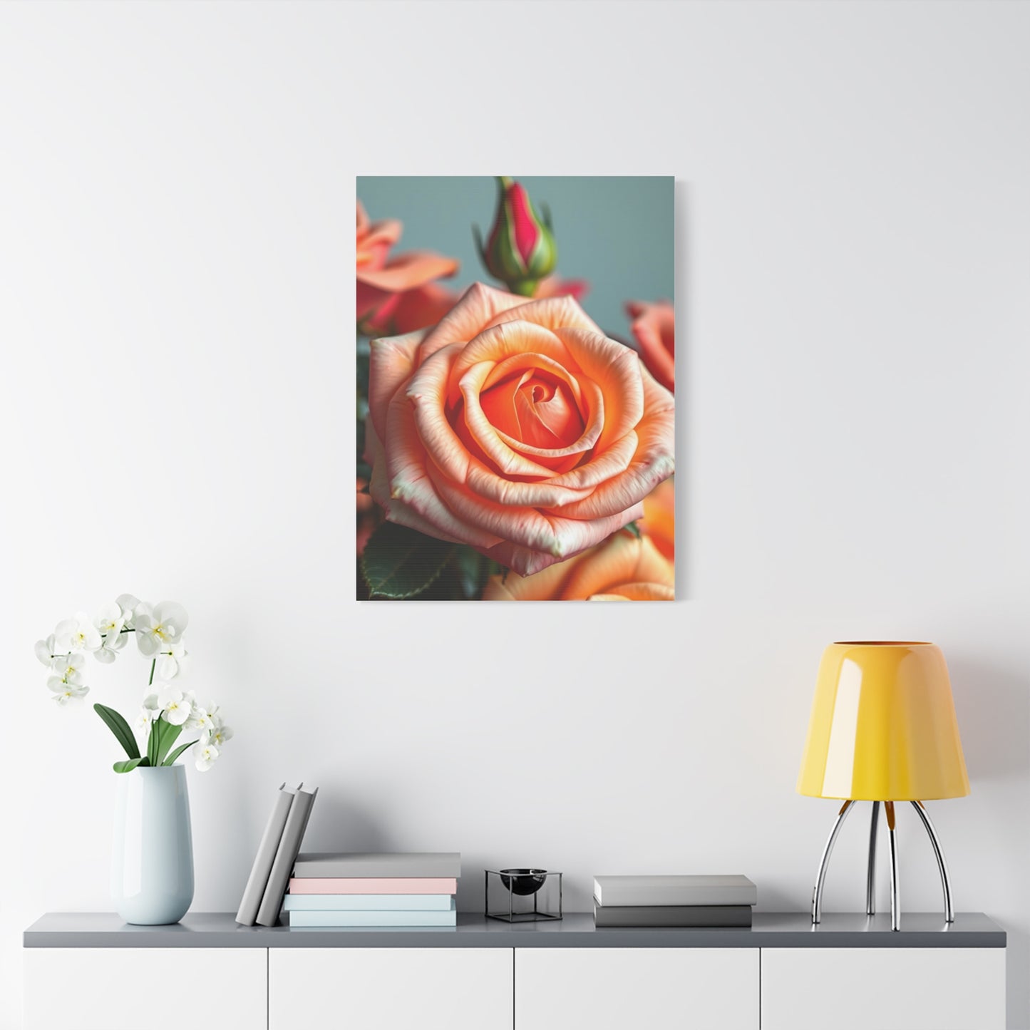 Masterpiece Rose Flower Art Vision Wall Art & Canvas Print