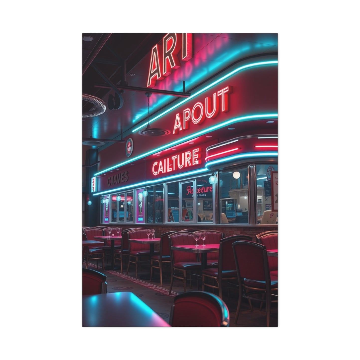 Restaurant & Diner Art Refined Canvas Wall Art & Canvas Print