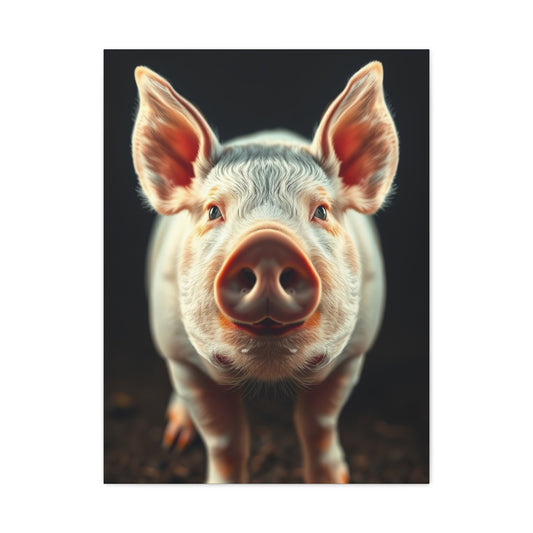 Masterpiece Pig Art Vision Wall Art & Canvas Print