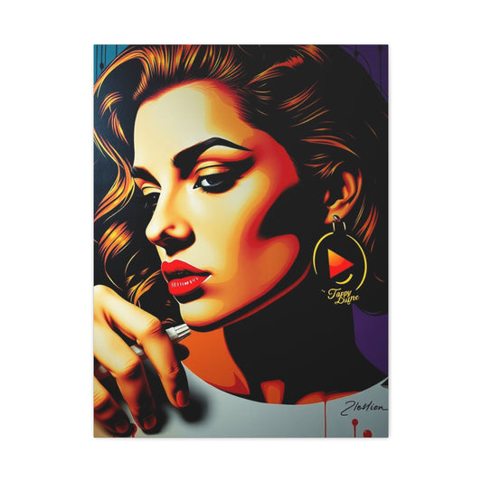 Opulent Vibrance Canvas Wall Art & Canvas Print