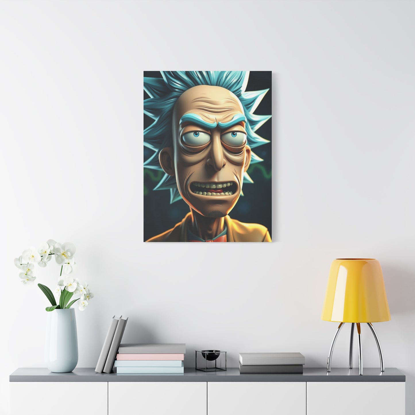 Interdimensional Elegance Panel wall art & canvas print