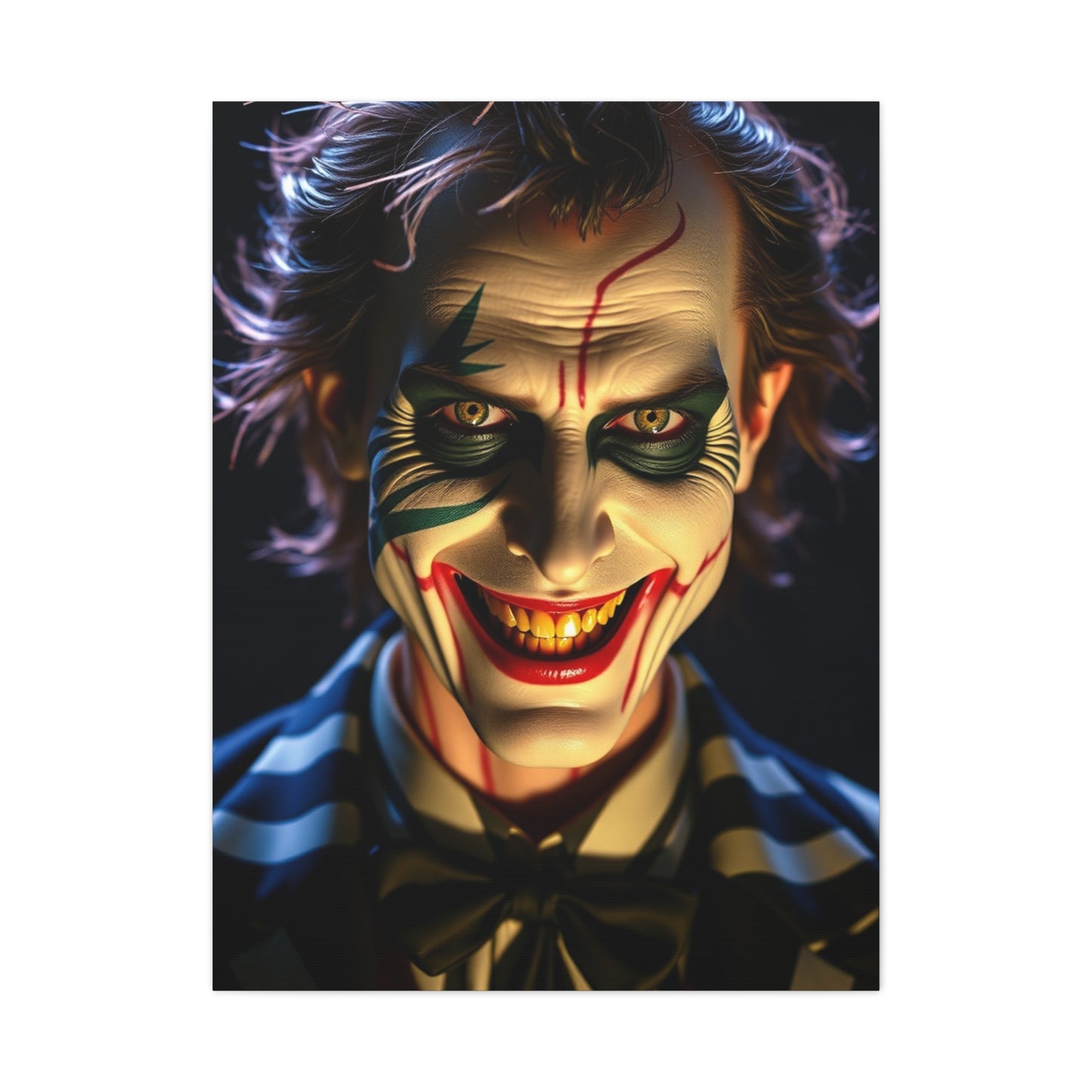 Beetlejuice (Film Series) Characters Art Luxury Canvas Wall Art & Canvas Print