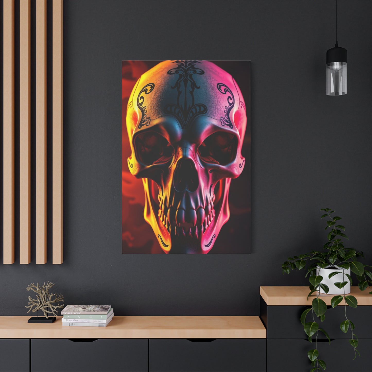 Noble Skull Reverie Wall Art & Canvas Print