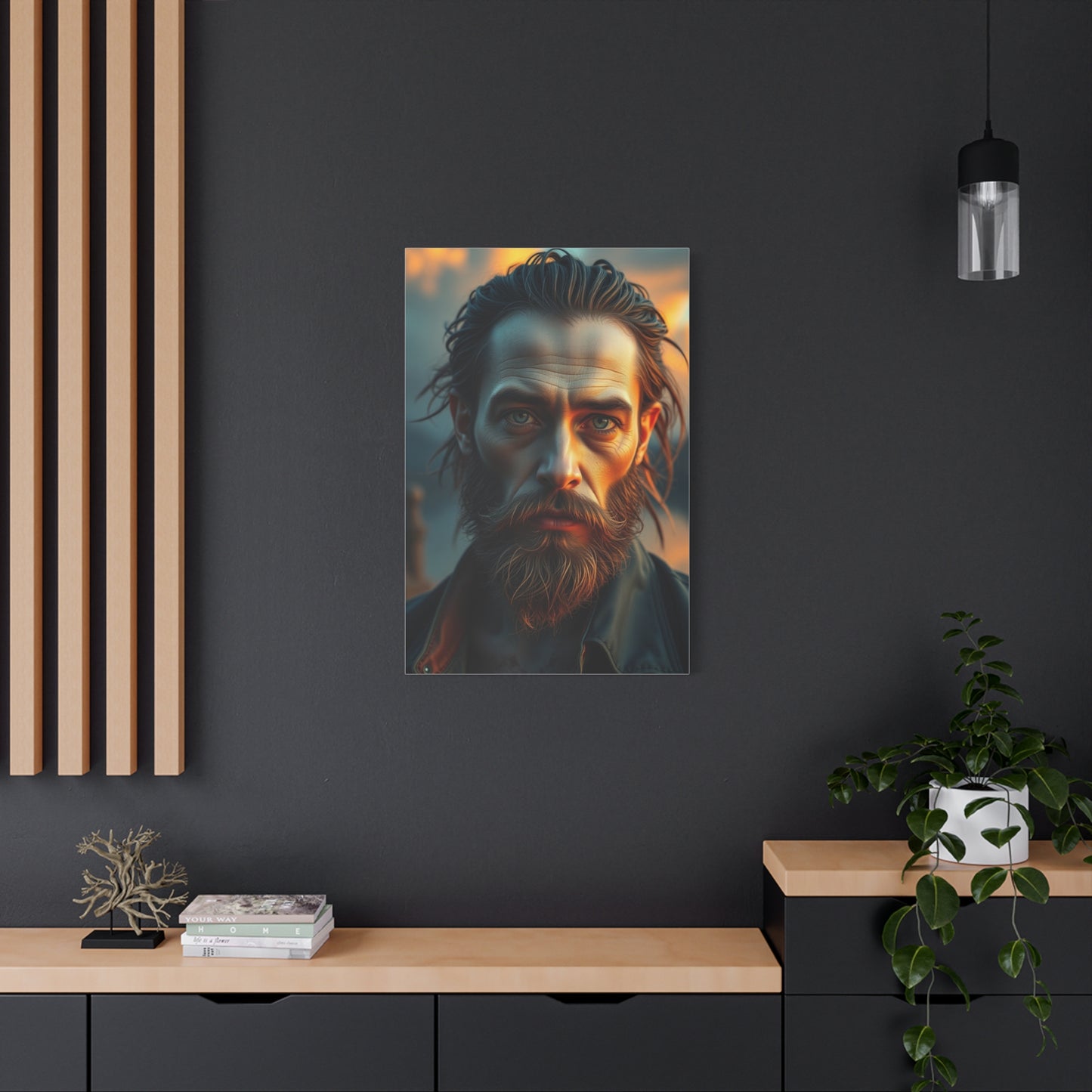 Celestial Enigma Canvas Wall Art & Canvas Print