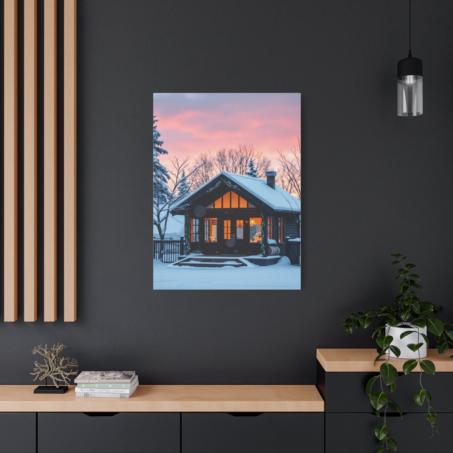 Hushed Winter Landscape Wall Art & Canvas Print