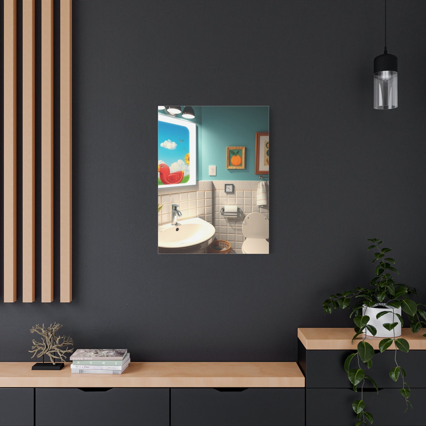 Masterpiece Kid’s Bathroom Art Vision Wall Art & Canvas Print