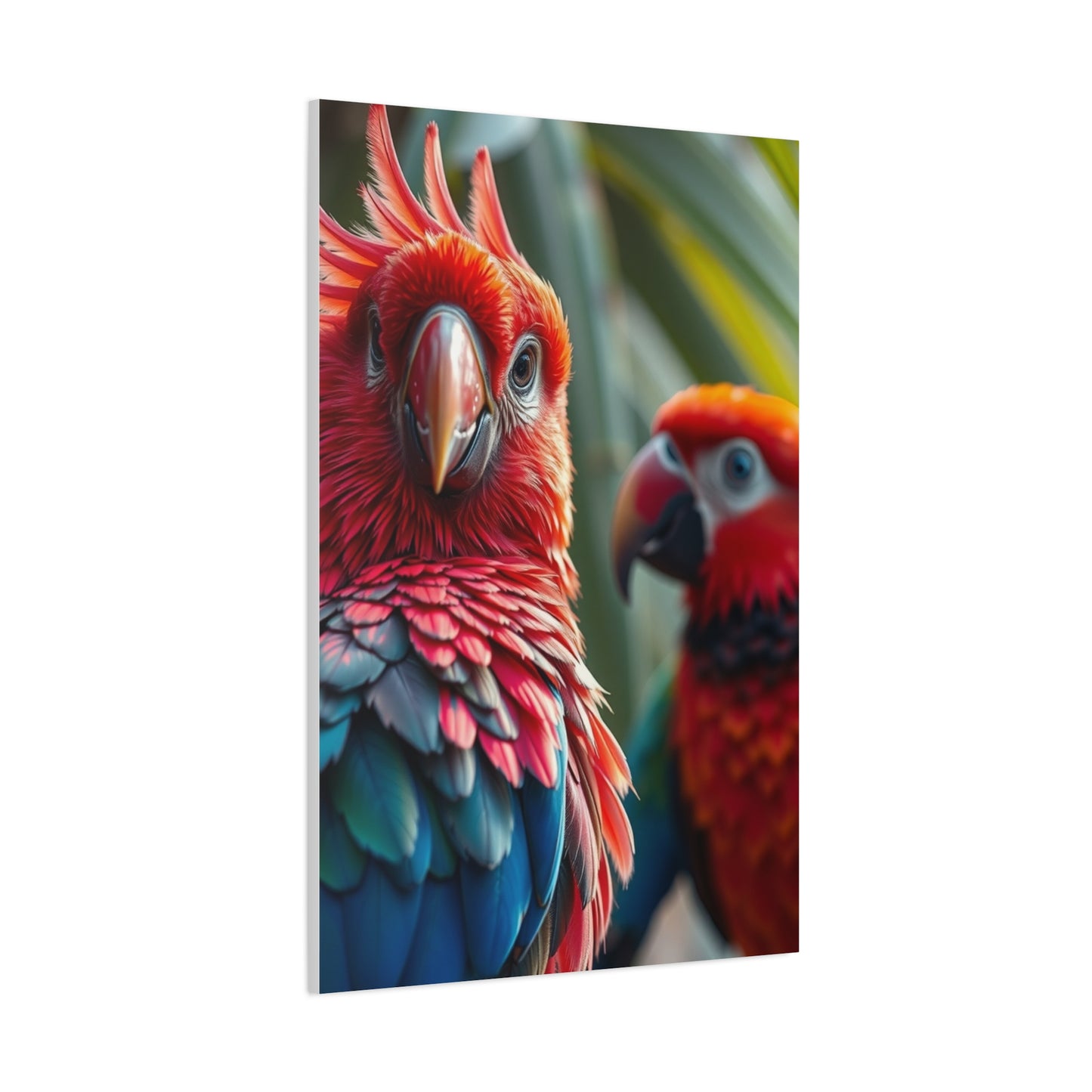 Tropical Birds Art Refined Canvas Wall Art & Canvas Print