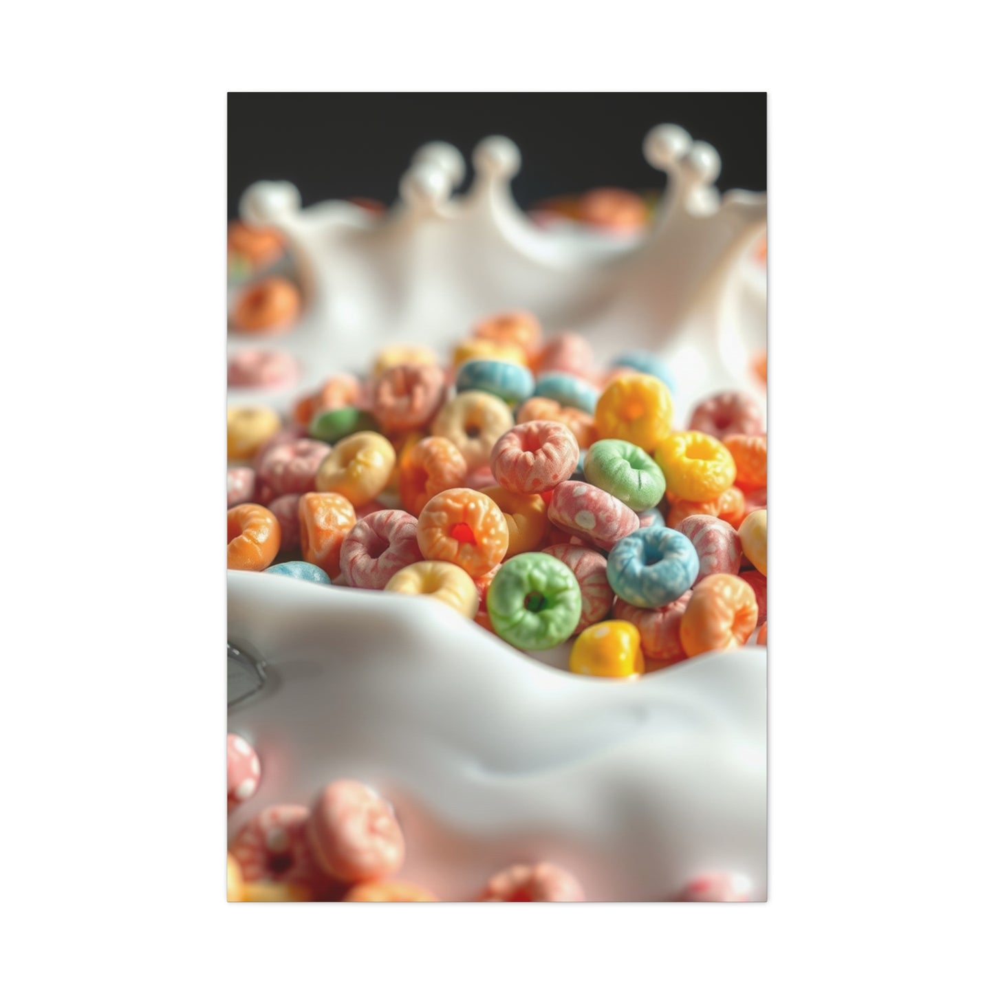 Ornate Cereal Reverie Canvas Wall Art & Canvas Print