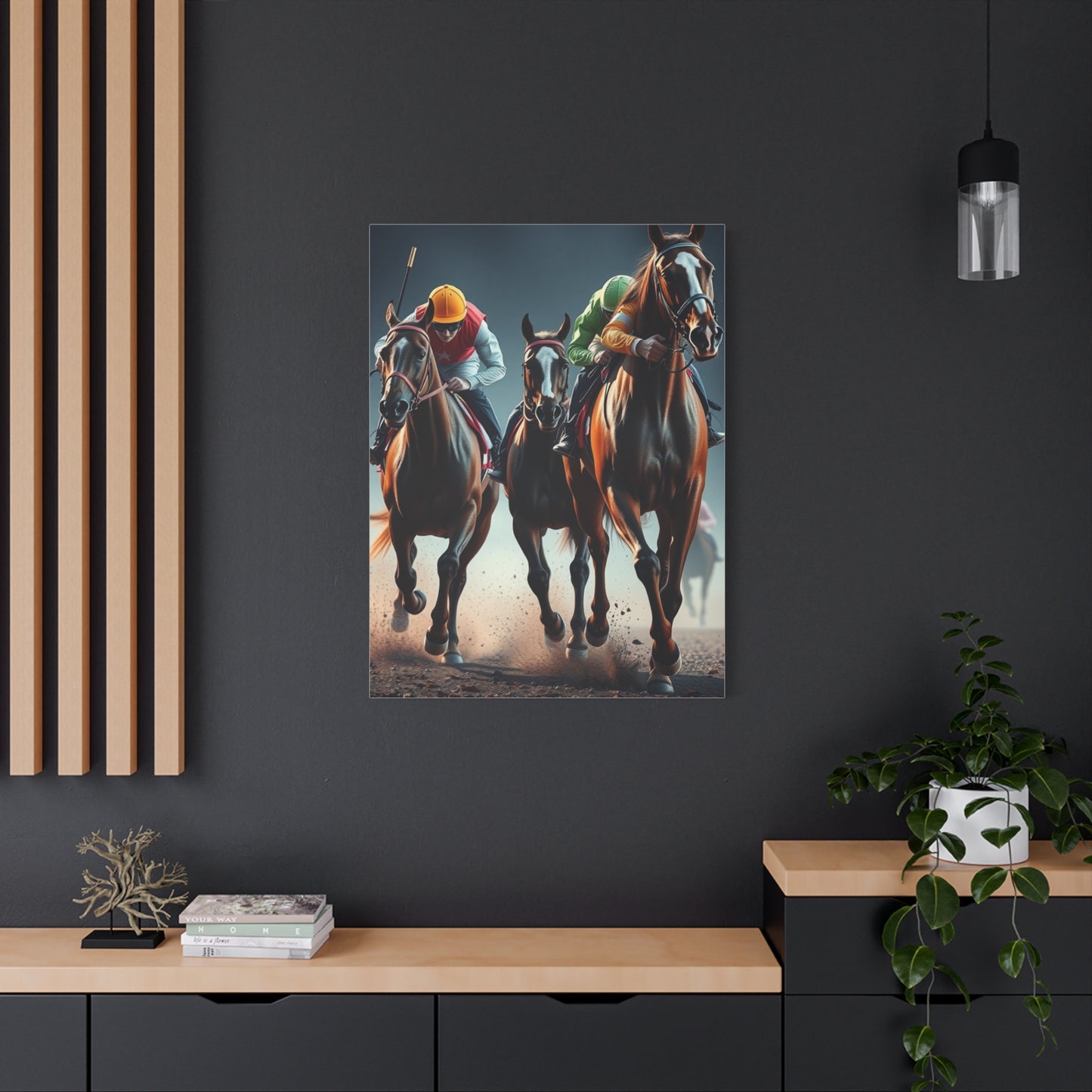 Horse Racing Art Supreme Gallery Wall Art & Canvas Print