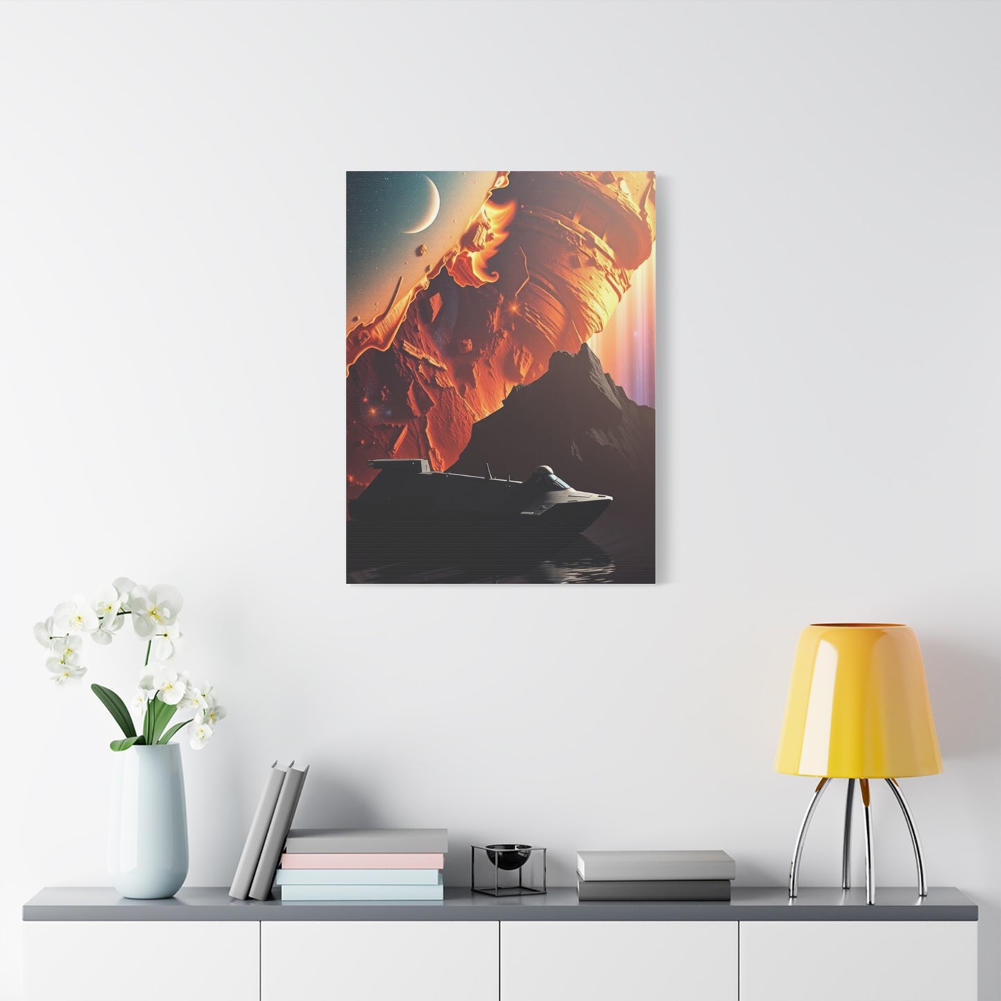 Infinite Cosmos Elegance Wall Art & Canvas Print