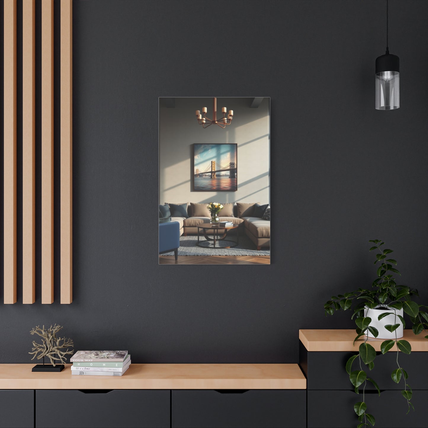 Regal Parlor Panorama Wall Art & Canvas Print