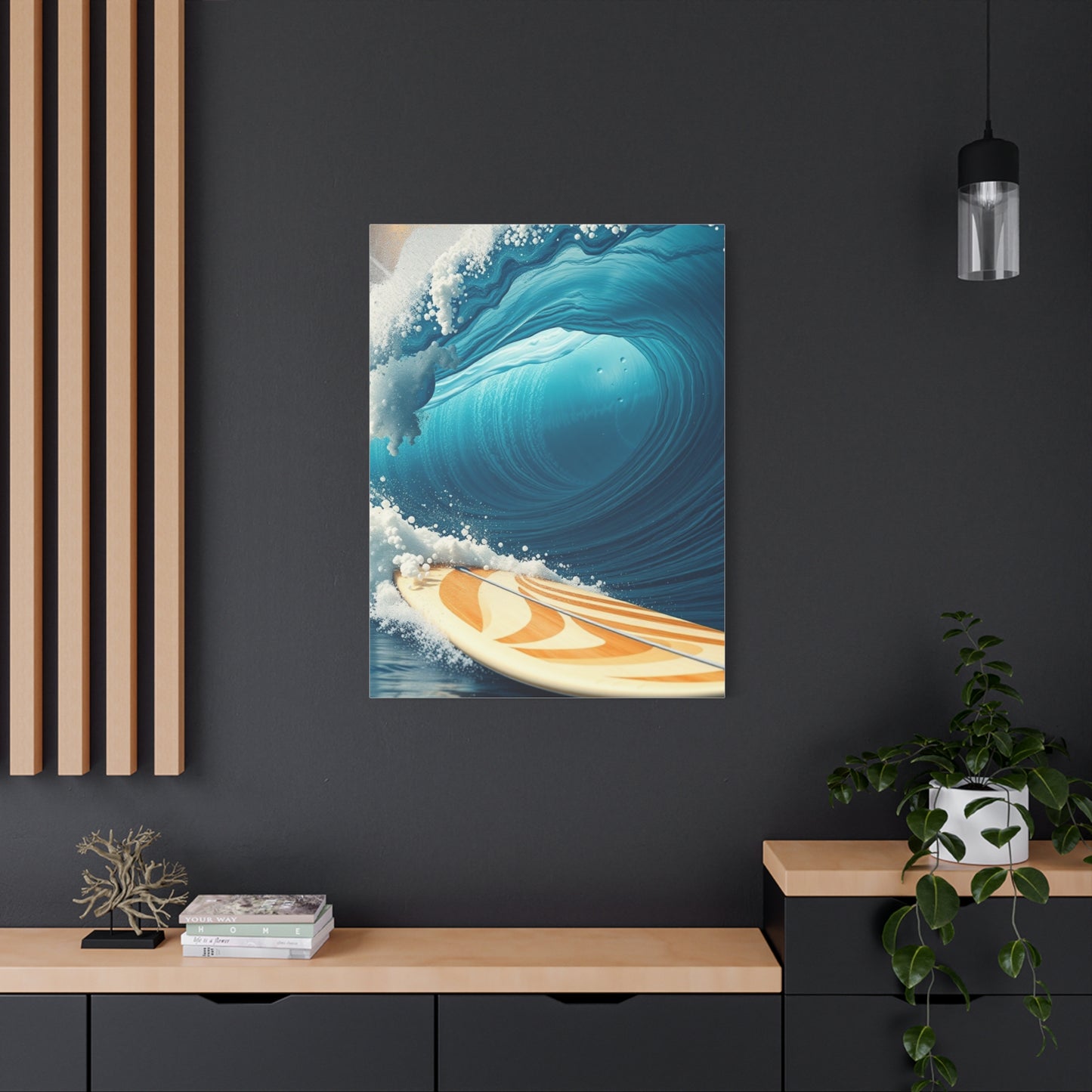 Aquatic Elysium Canvas Wall Art & Canvas Print