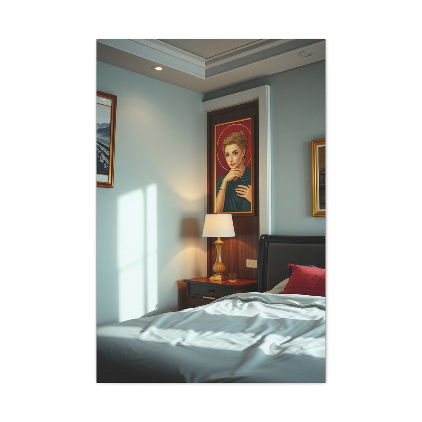Luxe Nocturnal Elegance Wall Art & Canvas Print