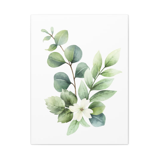 Eucalyptus Plant Light Wall Art & Canvas Prints