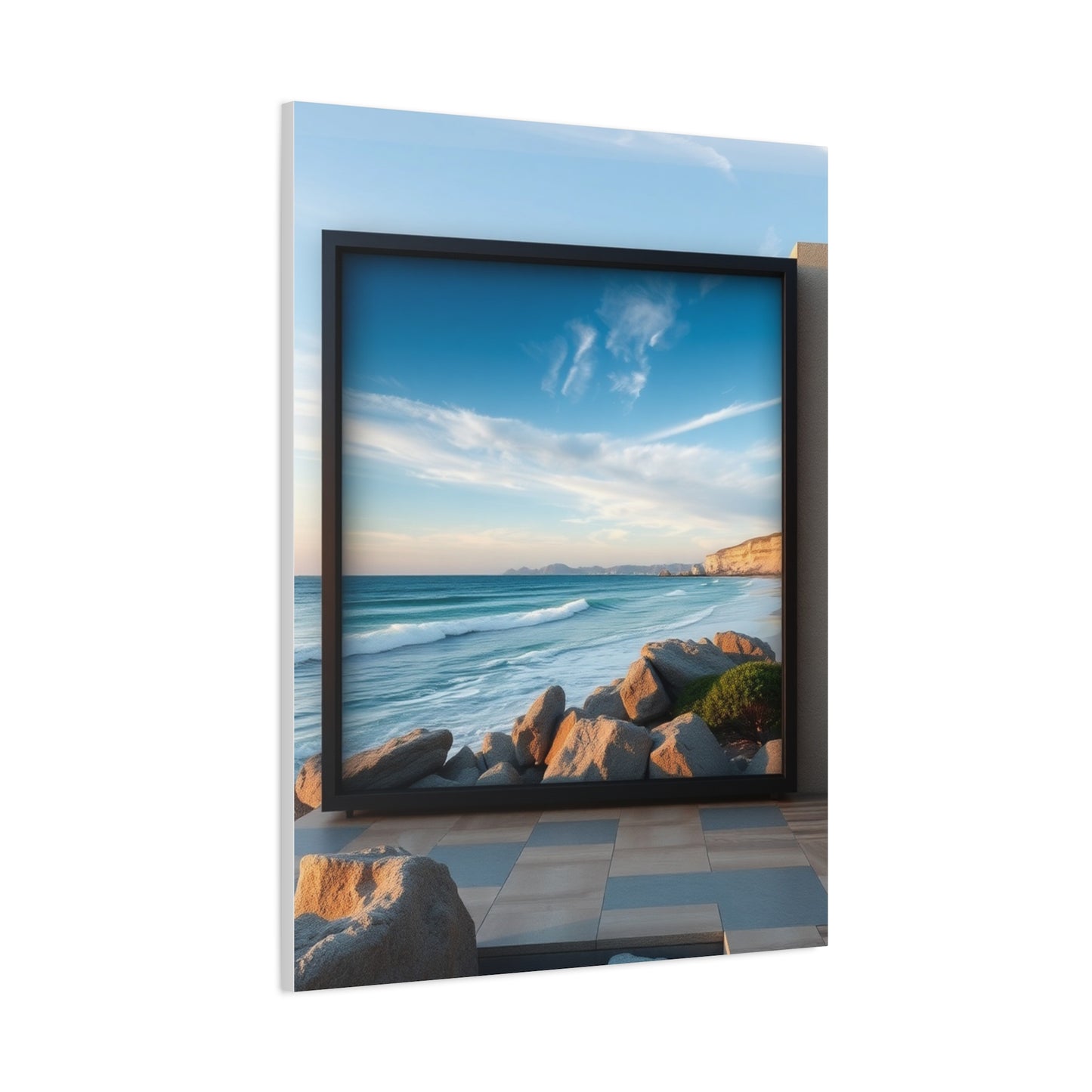 Blue Horizon Symphony Wall Art & Canvas Print