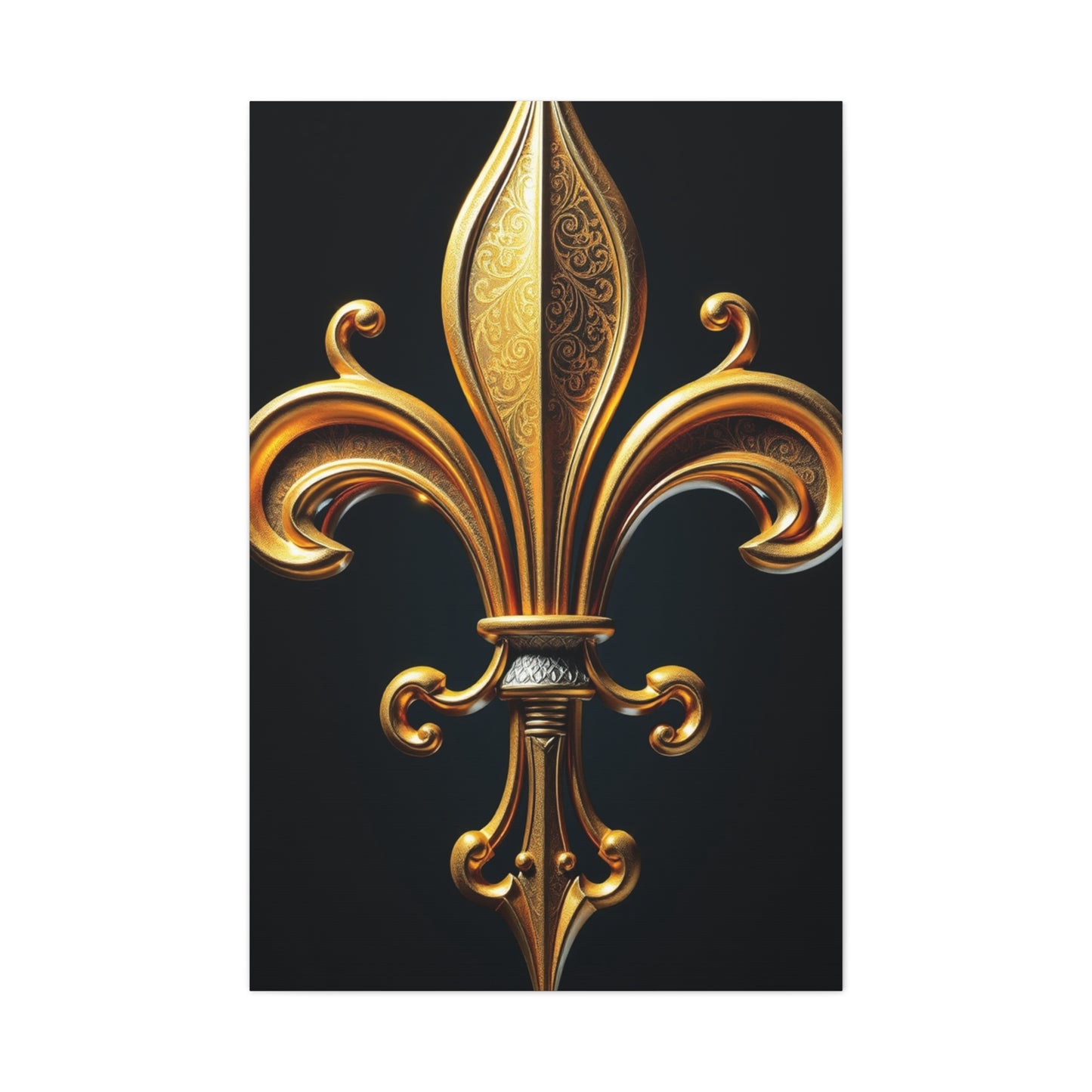 Supreme Fleur-de-Lis Art Collection Wall Art & Canvas Print