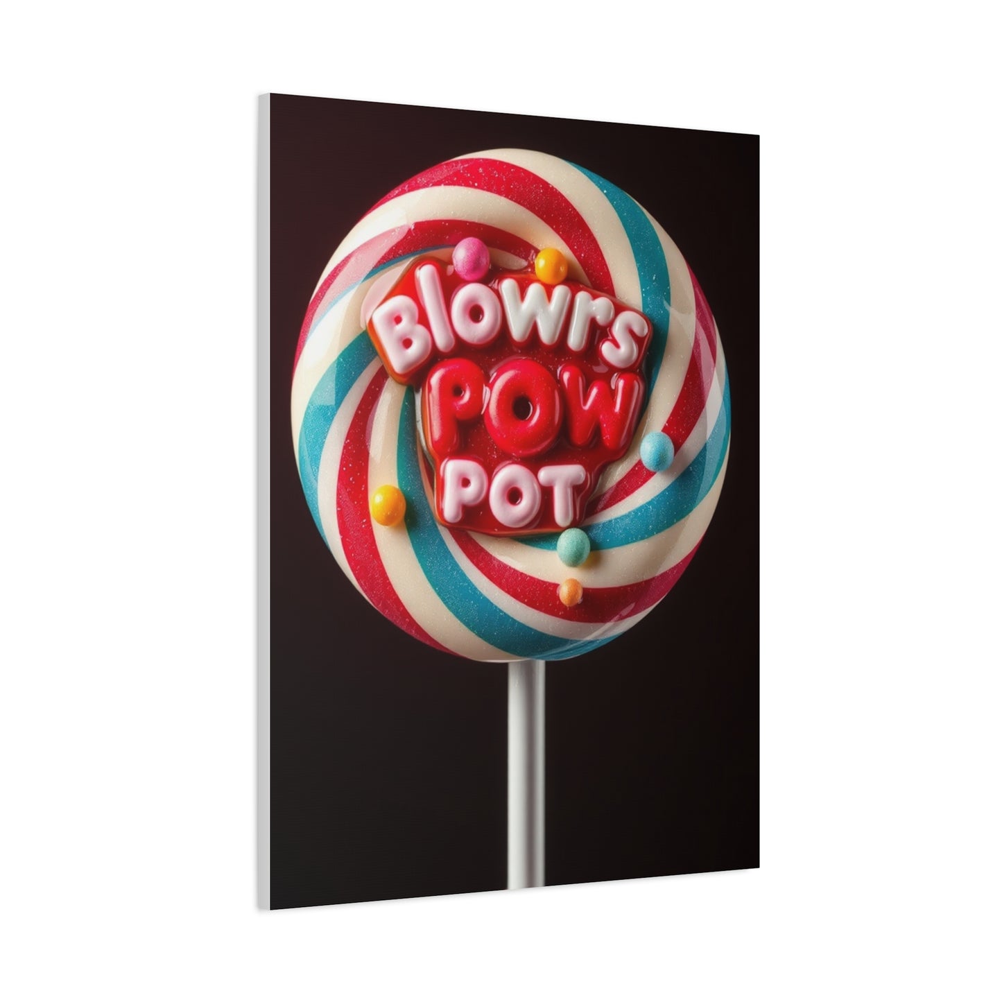Refined Sugar Pop Vignette Wall Art & Canvas Print