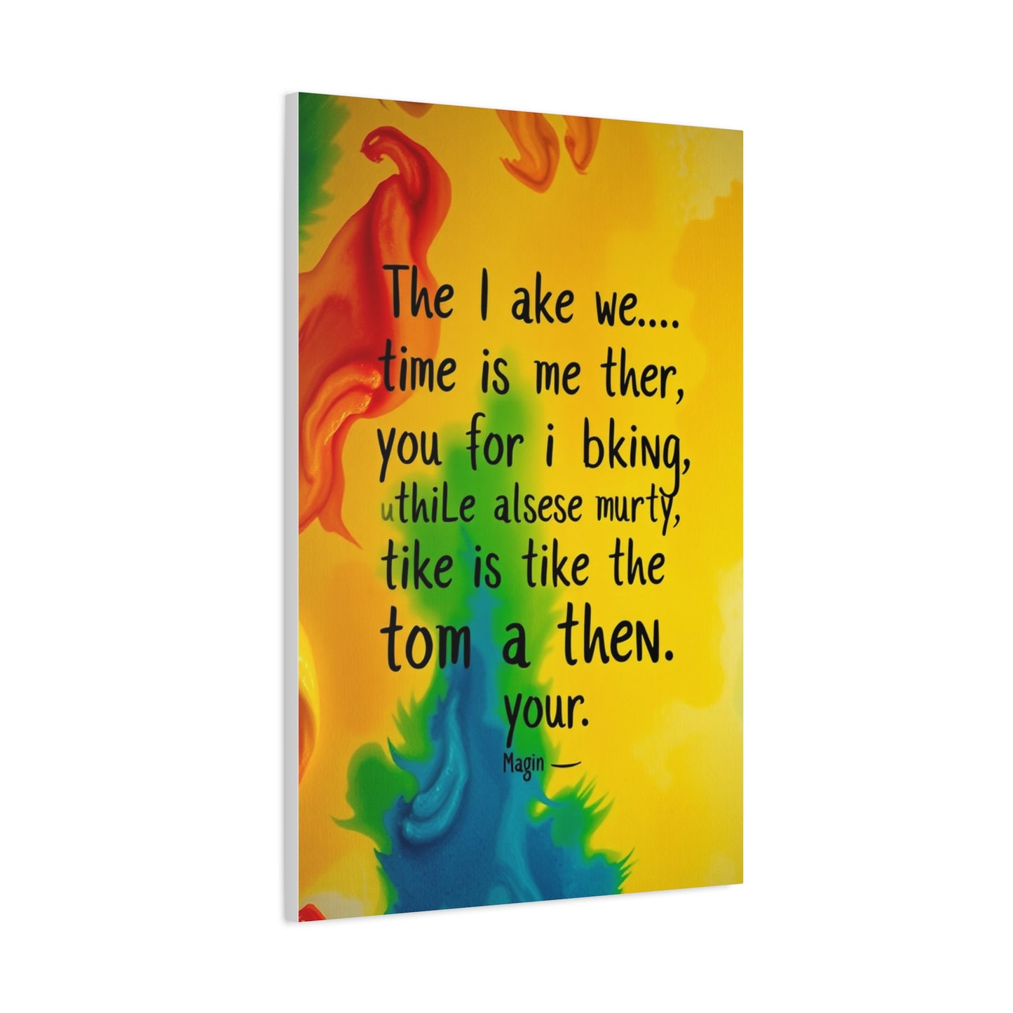 Elite Quotes and Saying Wall Art Vision Wall Art & Canvas Print