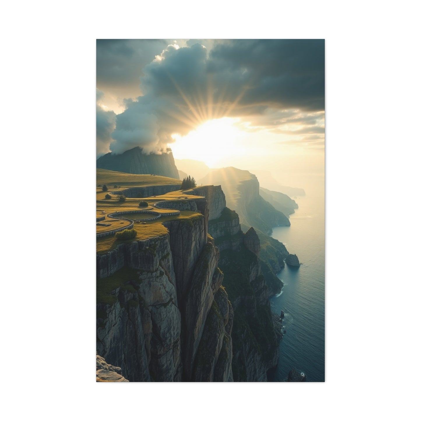 Opulent Landscape Reverie Wall Art & Canvas Print